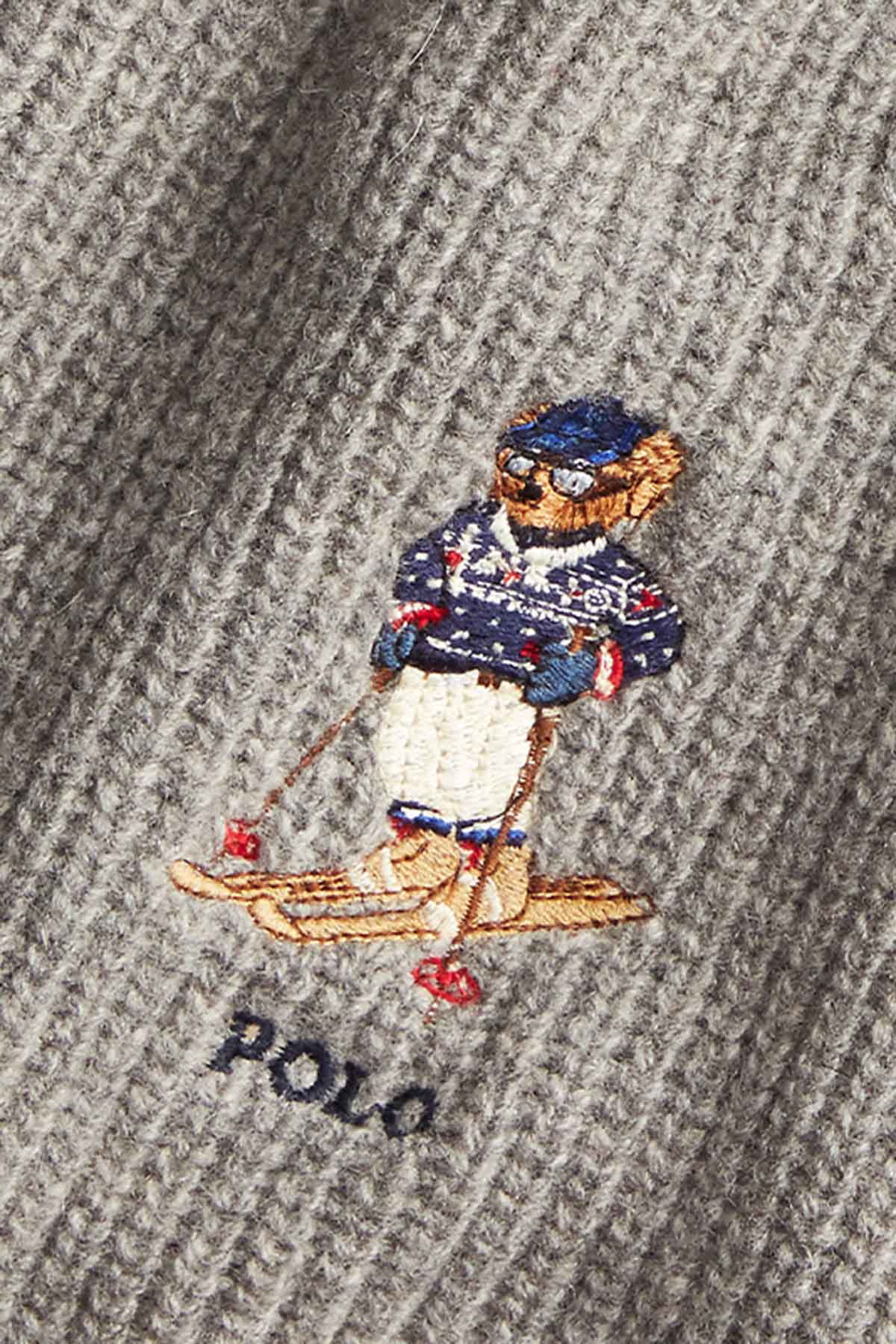 Polo Ralph Lauren Unisex Polo Bear Örgü Atkı-Libas Trendy Fashion Store