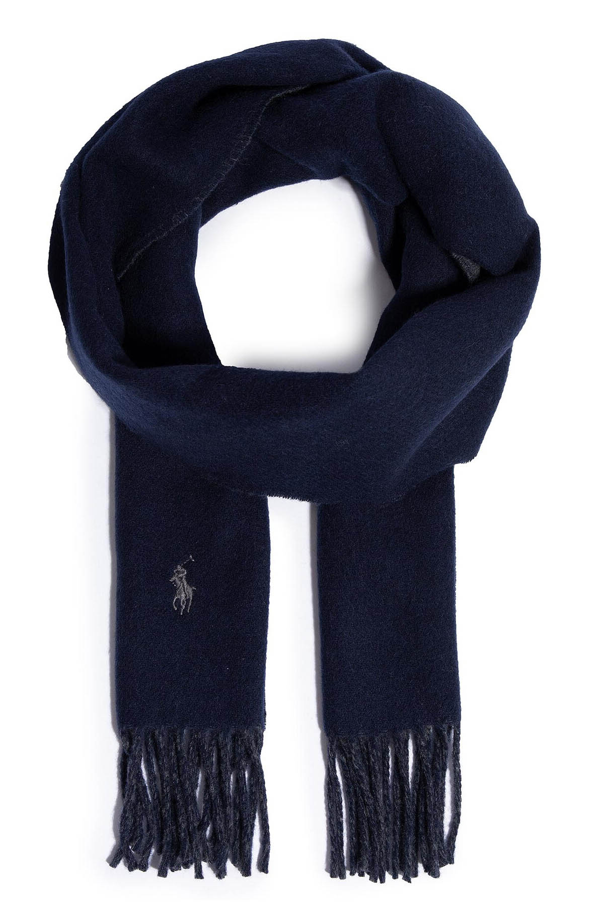 Polo Ralph Lauren Çift Taraflı Püsküllü Yün Atkı-Libas Trendy Fashion Store