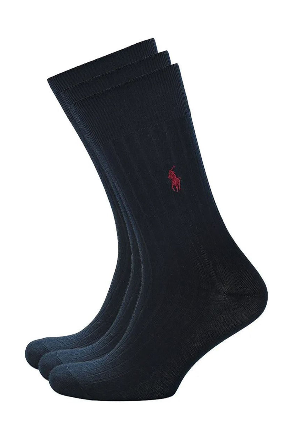 Polo Ralph Lauren 3'lü Paket Çorap-Libas Trendy Fashion Store