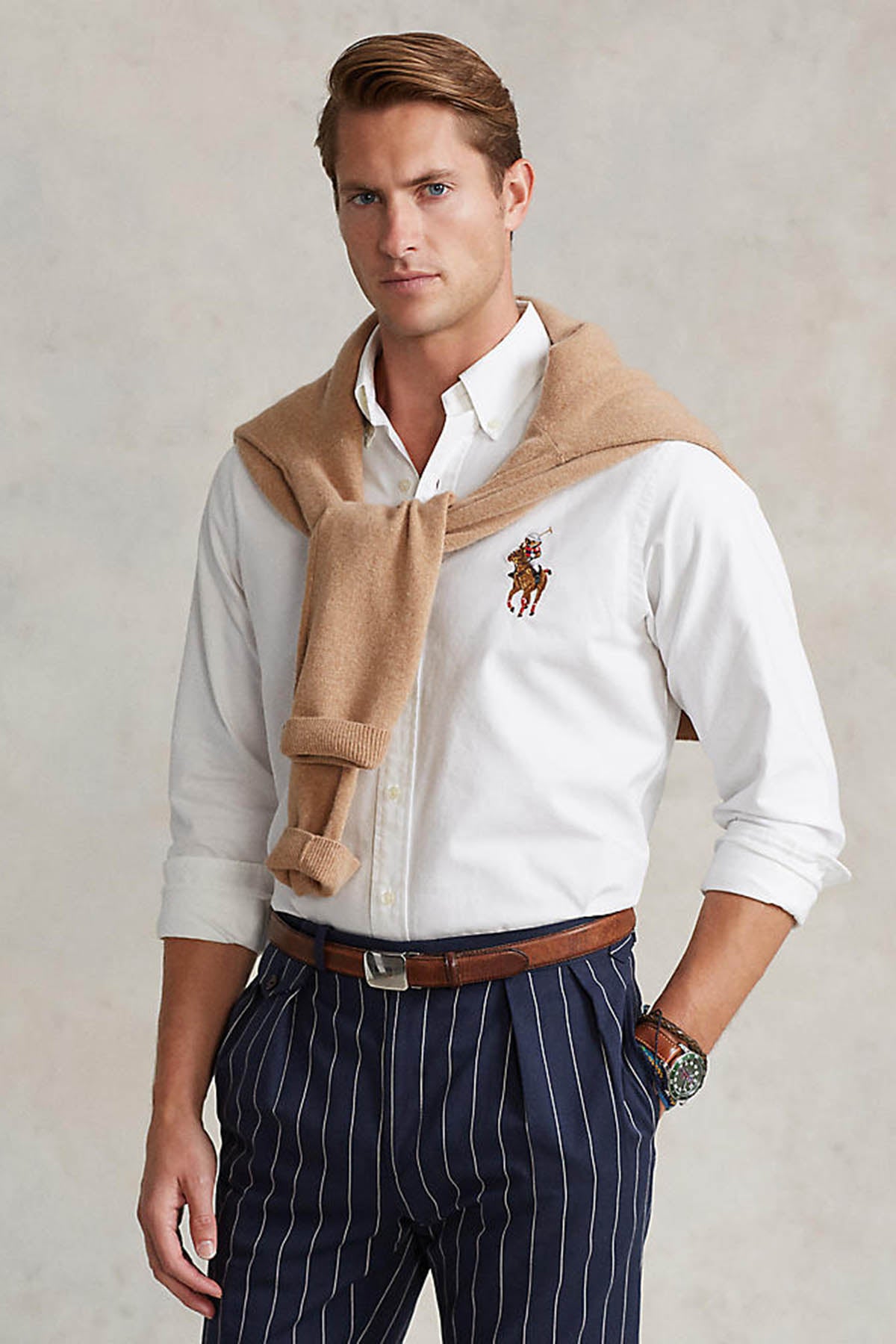 Polo Ralph Lauren Custom Fit Polo Bear Oxford Gömlek-Libas Trendy Fashion Store