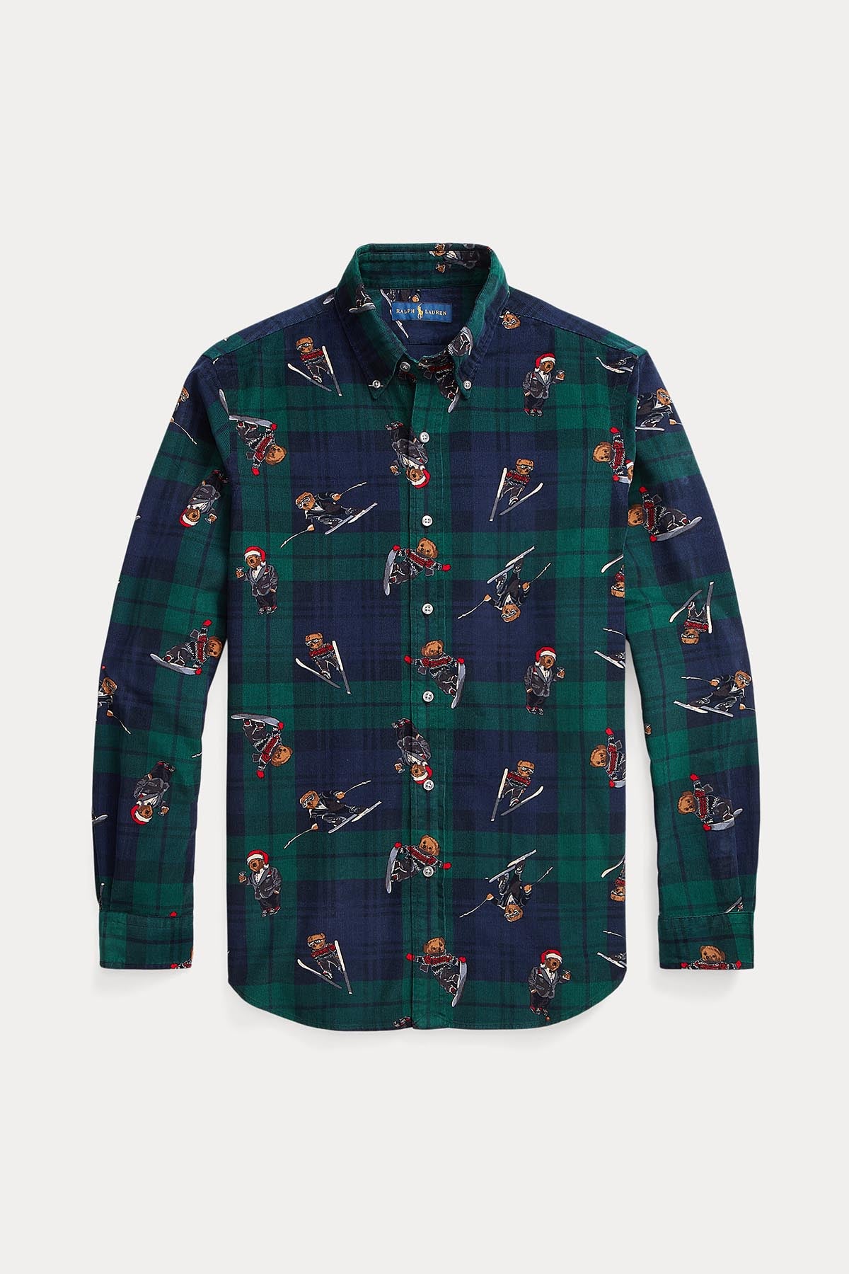 Polo Ralph Lauren Ekoseli Polo Bear Gömlek-Libas Trendy Fashion Store