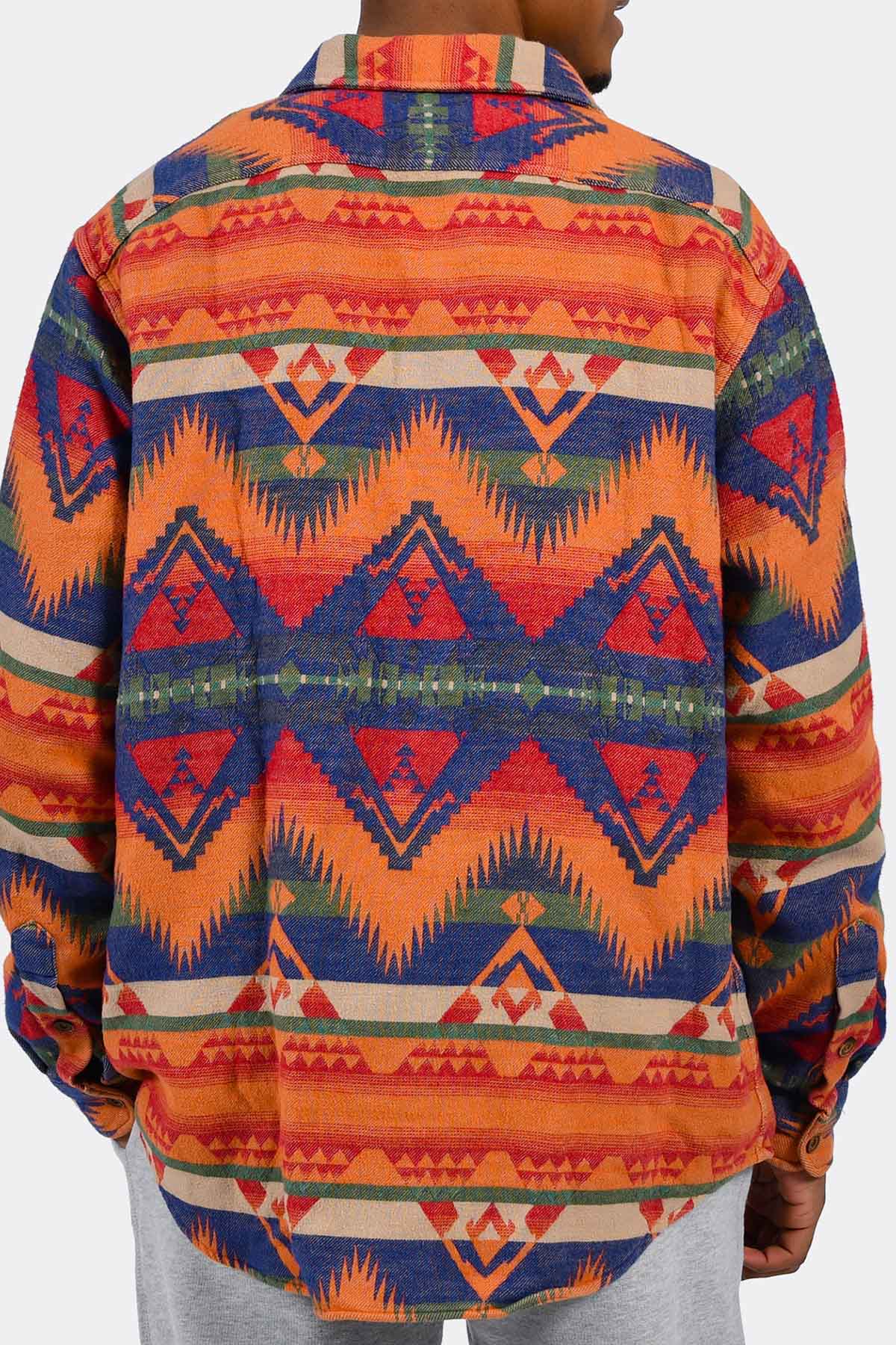 Polo Ralph Lauren Etnik Desenli Over Gömlek-Libas Trendy Fashion Store