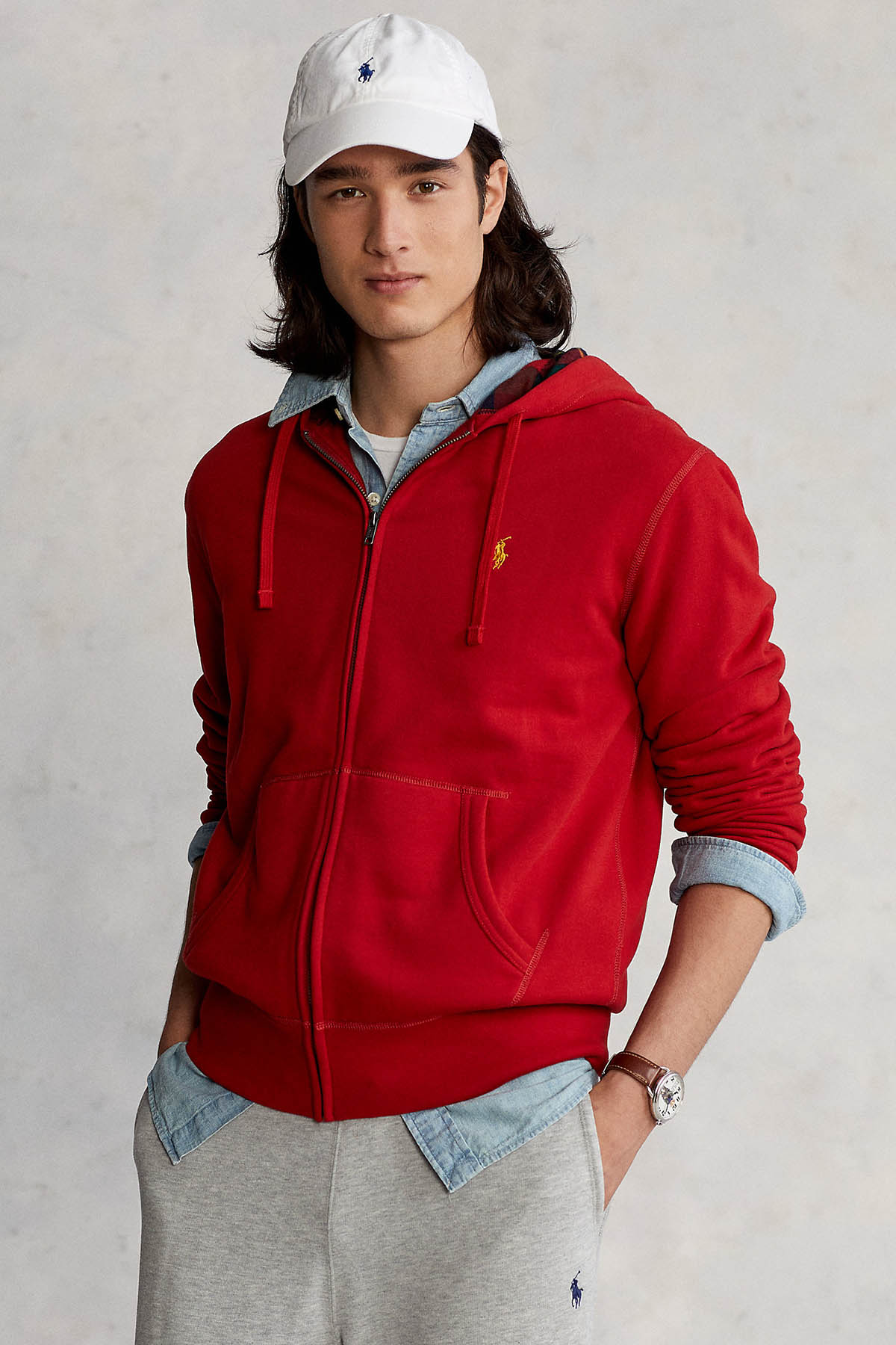 Polo Ralph Lauren Kapüşonlu Sweatshirt Ceket-Libas Trendy Fashion Store