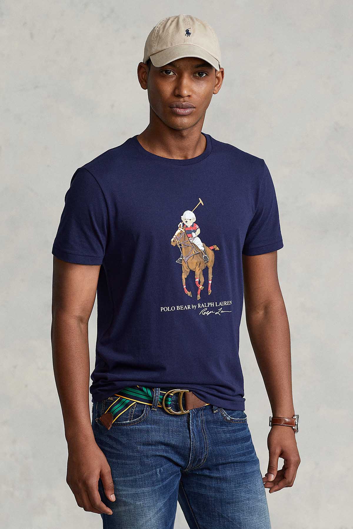 Polo Ralph Lauren Custom Slim Fit Polo Bear T-shirt-Libas Trendy Fashion Store