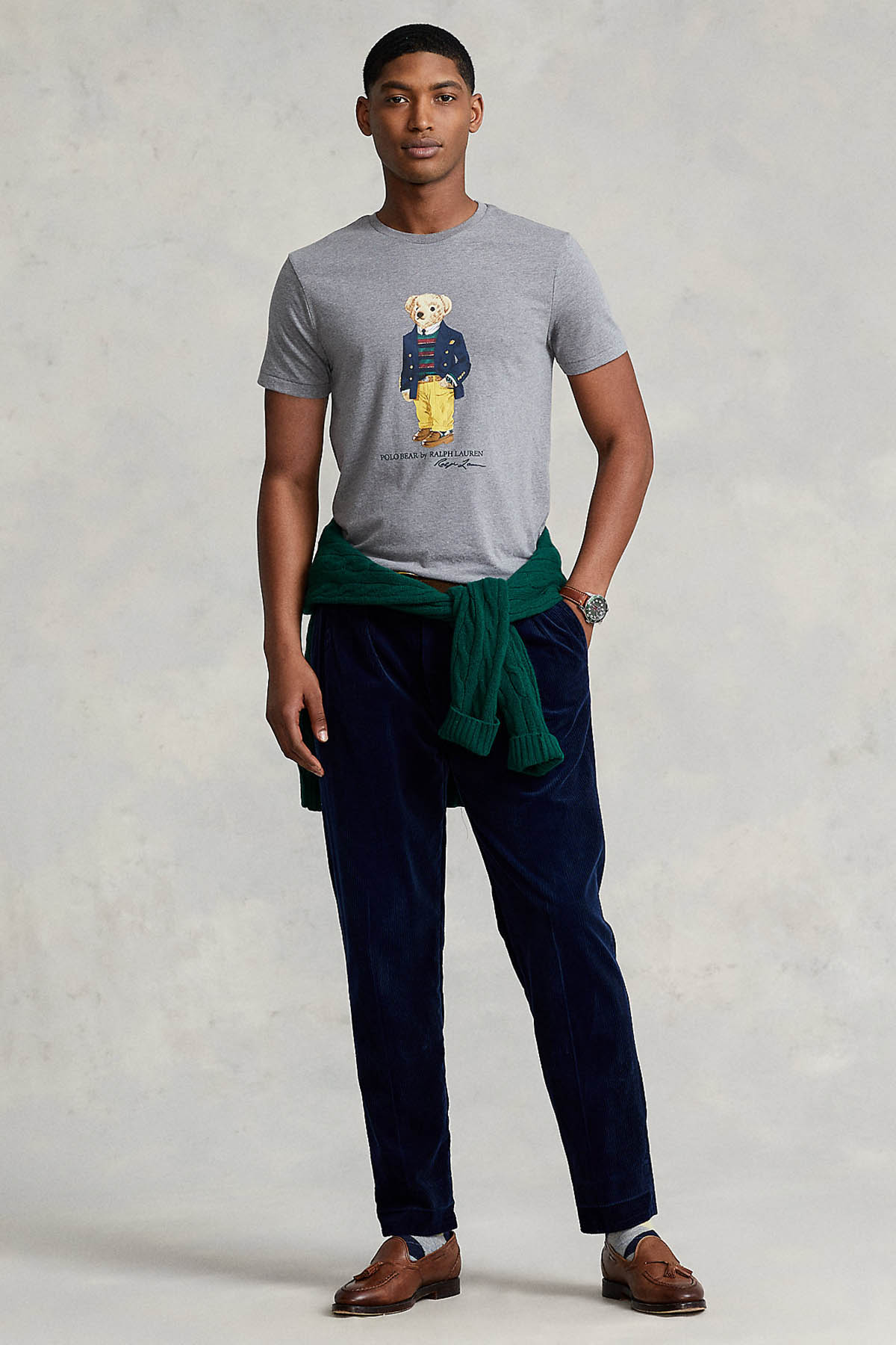 Polo Ralph Lauren Custom Slim Fit Polo Bear T-shirt-Libas Trendy Fashion Store