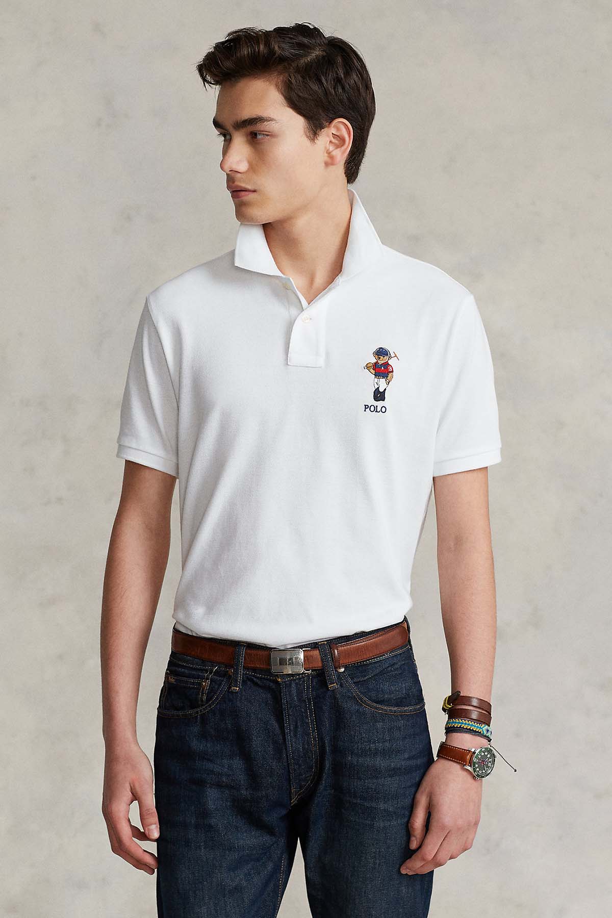 Polo Ralph Lauren Polo Bear Polo Yaka T-shirt-Libas Trendy Fashion Store