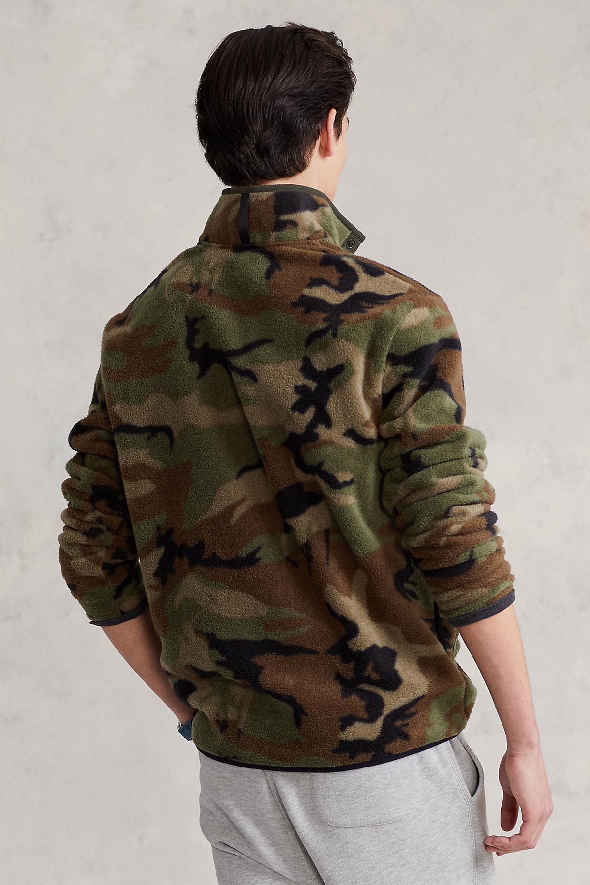 Polo Ralph Lauren Kamuflaj Polar Sweatshirt-Libas Trendy Fashion Store