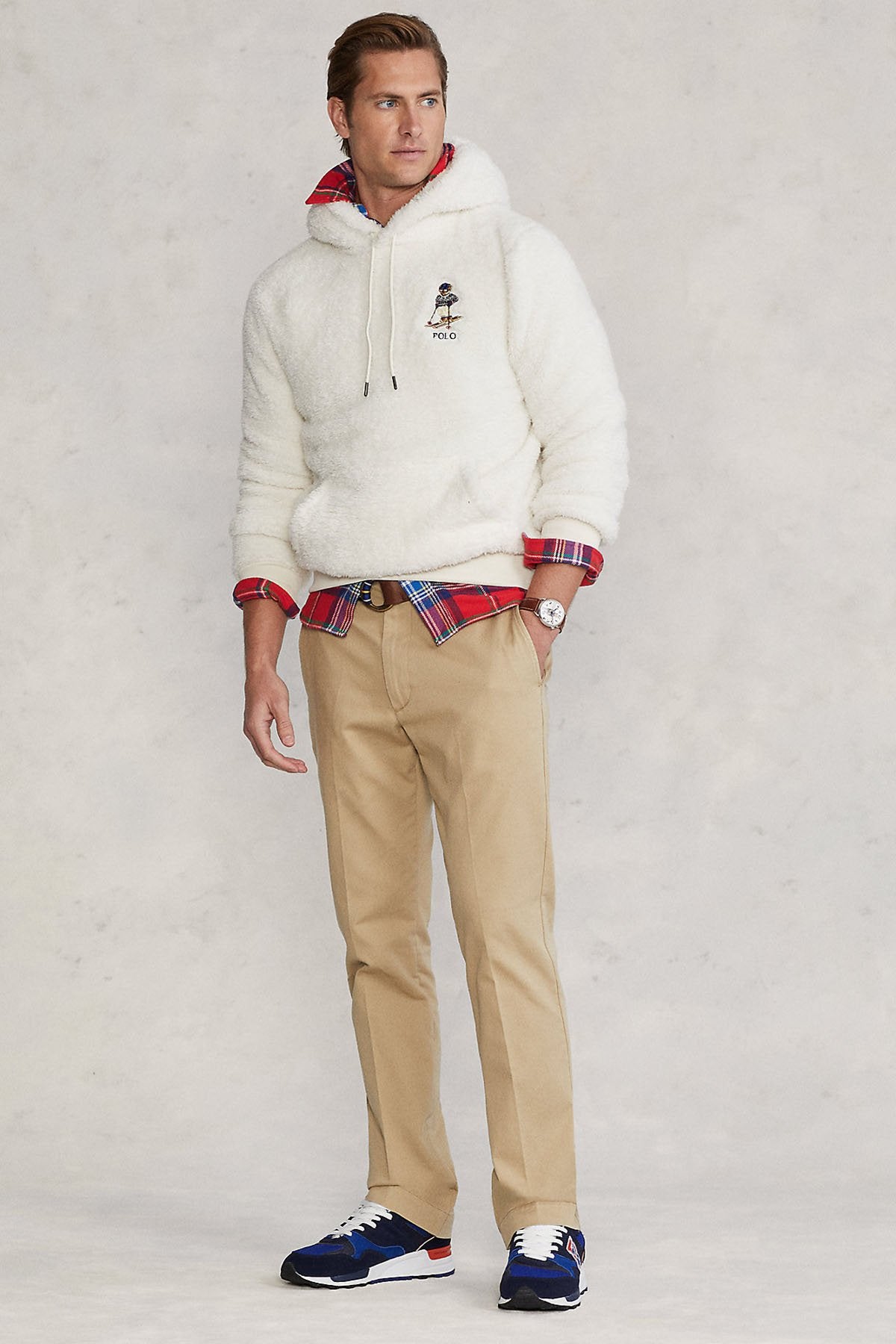 Polo Ralph Lauren Kayak Temalı Peluş Sweatshirt-Libas Trendy Fashion Store