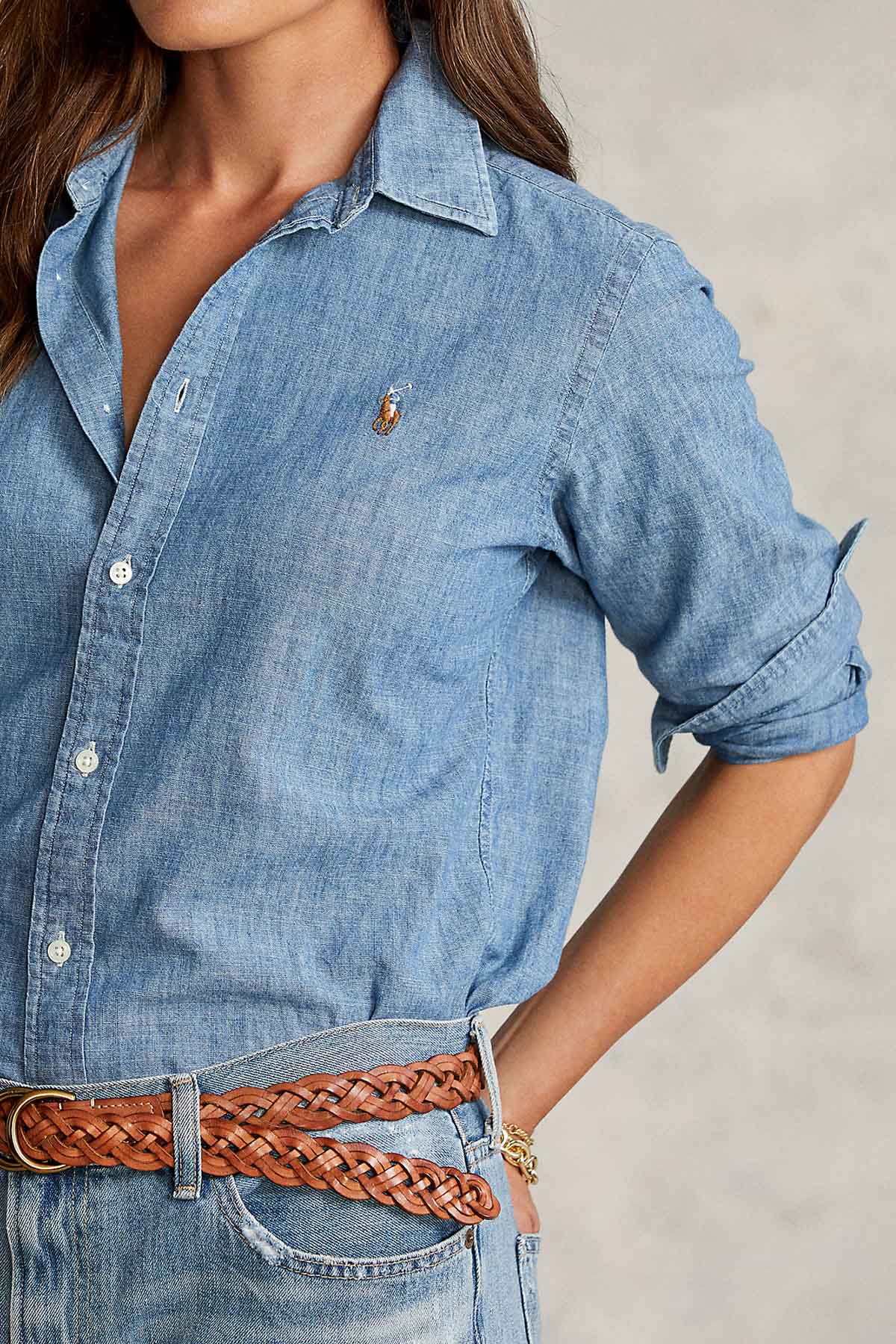 Polo Ralph Lauren Classic Fit Şambre Gömlek-Libas Trendy Fashion Store