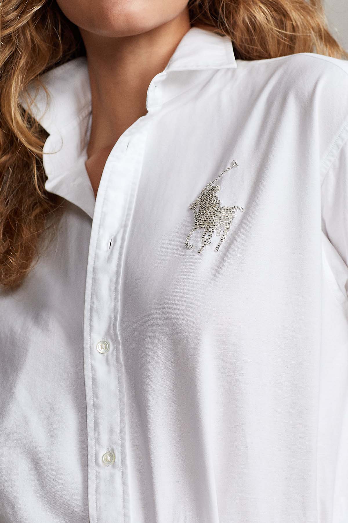 Polo Ralph Lauren Aksesuarlı Pony Logolu Gömlek-Libas Trendy Fashion Store