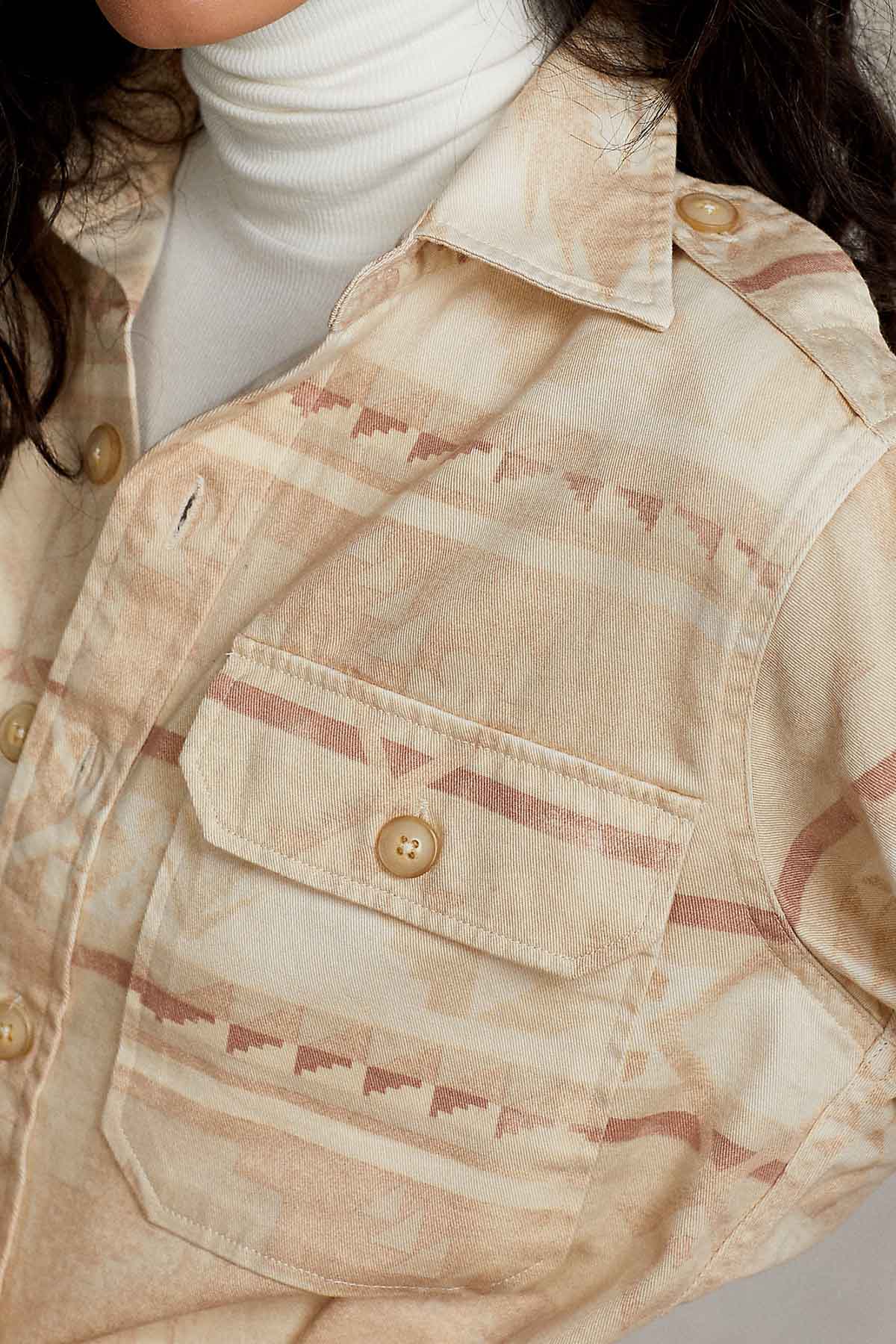 Polo Ralph Lauren Etnik Desenli Gömlek-Libas Trendy Fashion Store