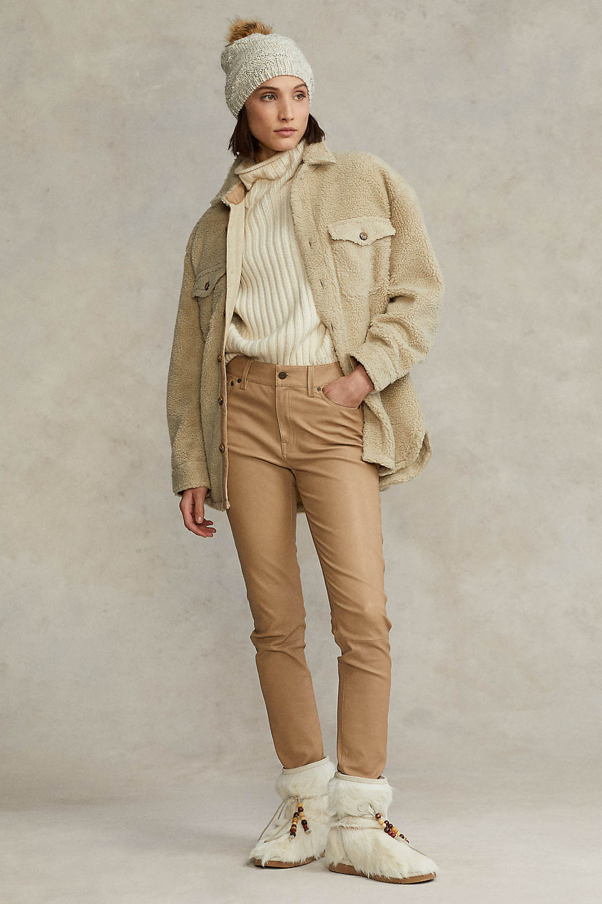 Polo Ralph Lauren Peluş Gömlek Ceket-Libas Trendy Fashion Store