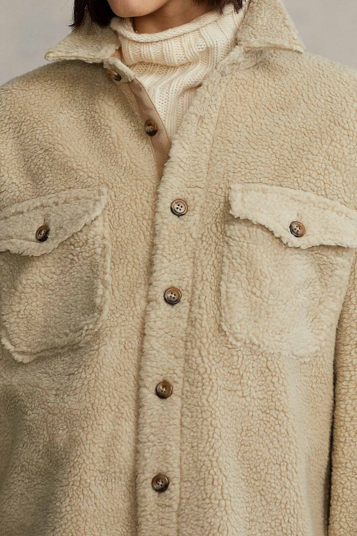 Polo Ralph Lauren Peluş Gömlek Ceket-Libas Trendy Fashion Store