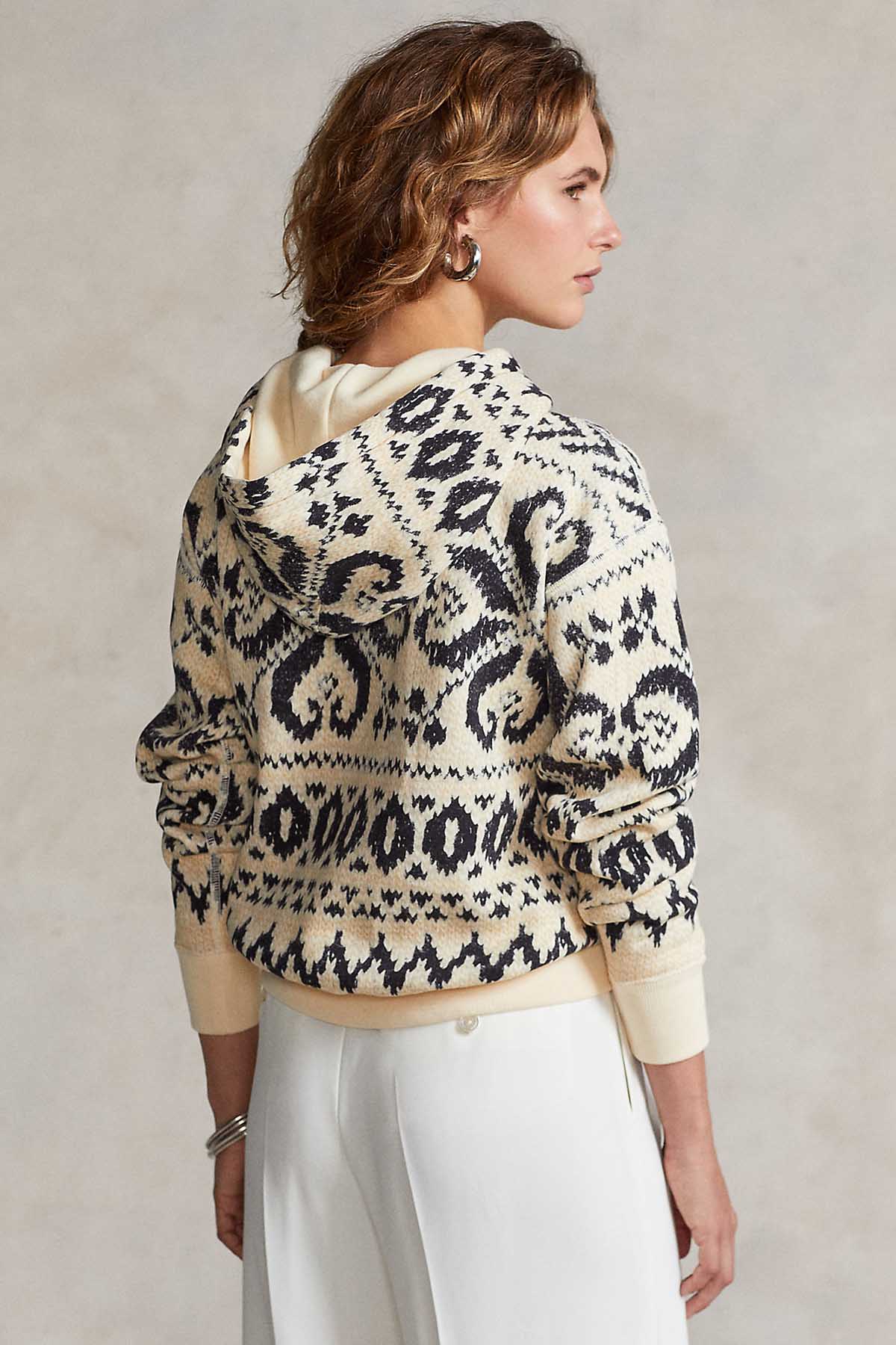 Polo Ralph Lauren Kapüşonlu Desenli Sweatshirt-Libas Trendy Fashion Store