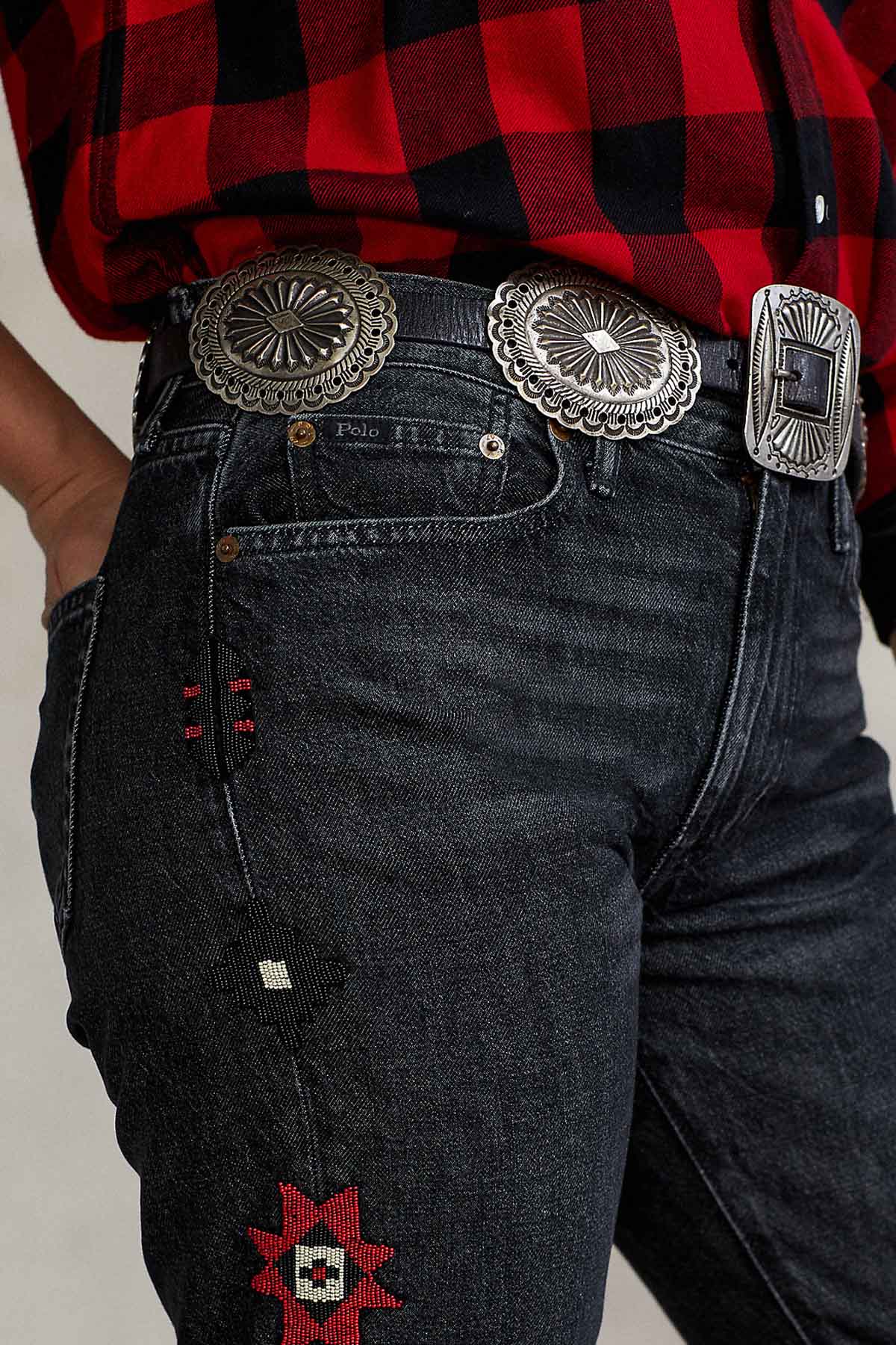 Polo Ralph Lauren Boyfriend Fit Nakış Detaylı Jeans-Libas Trendy Fashion Store