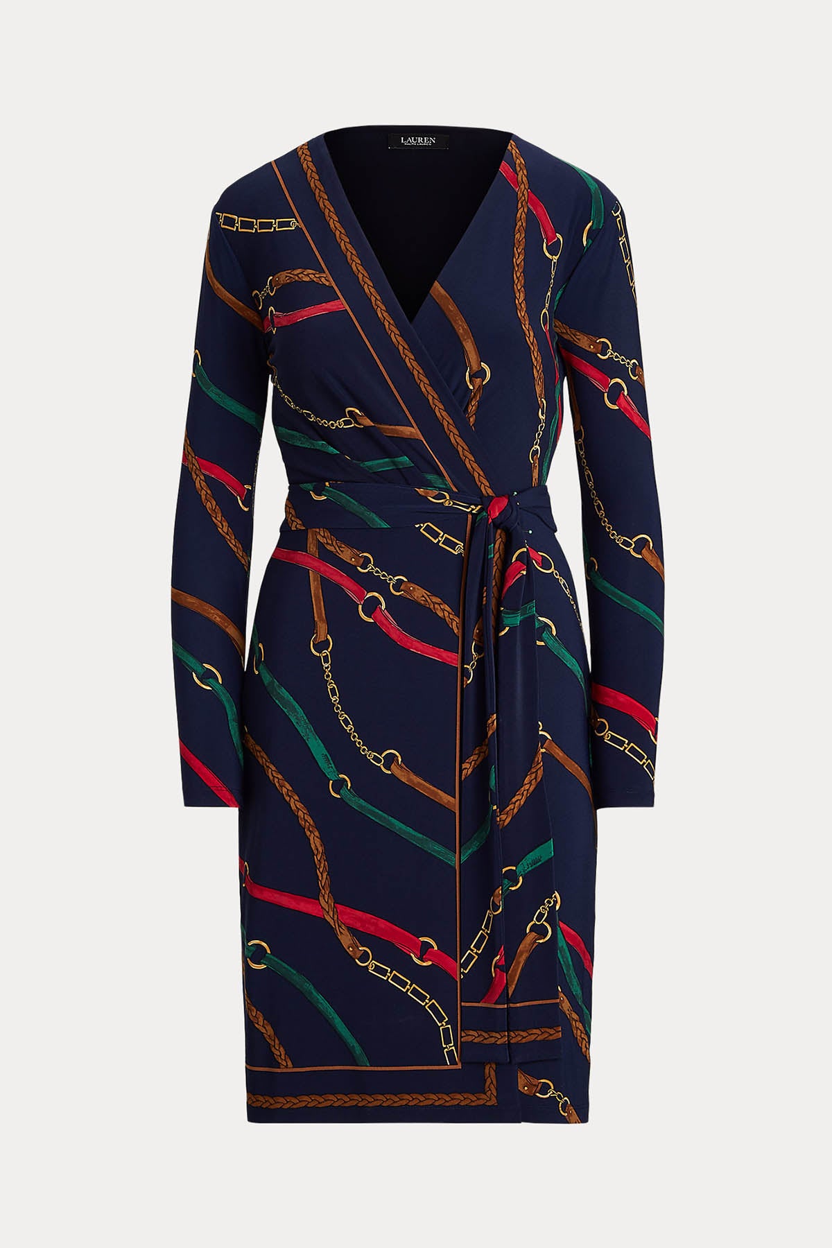 Polo Ralph Lauren V Yaka Kruvaze Elbise-Libas Trendy Fashion Store