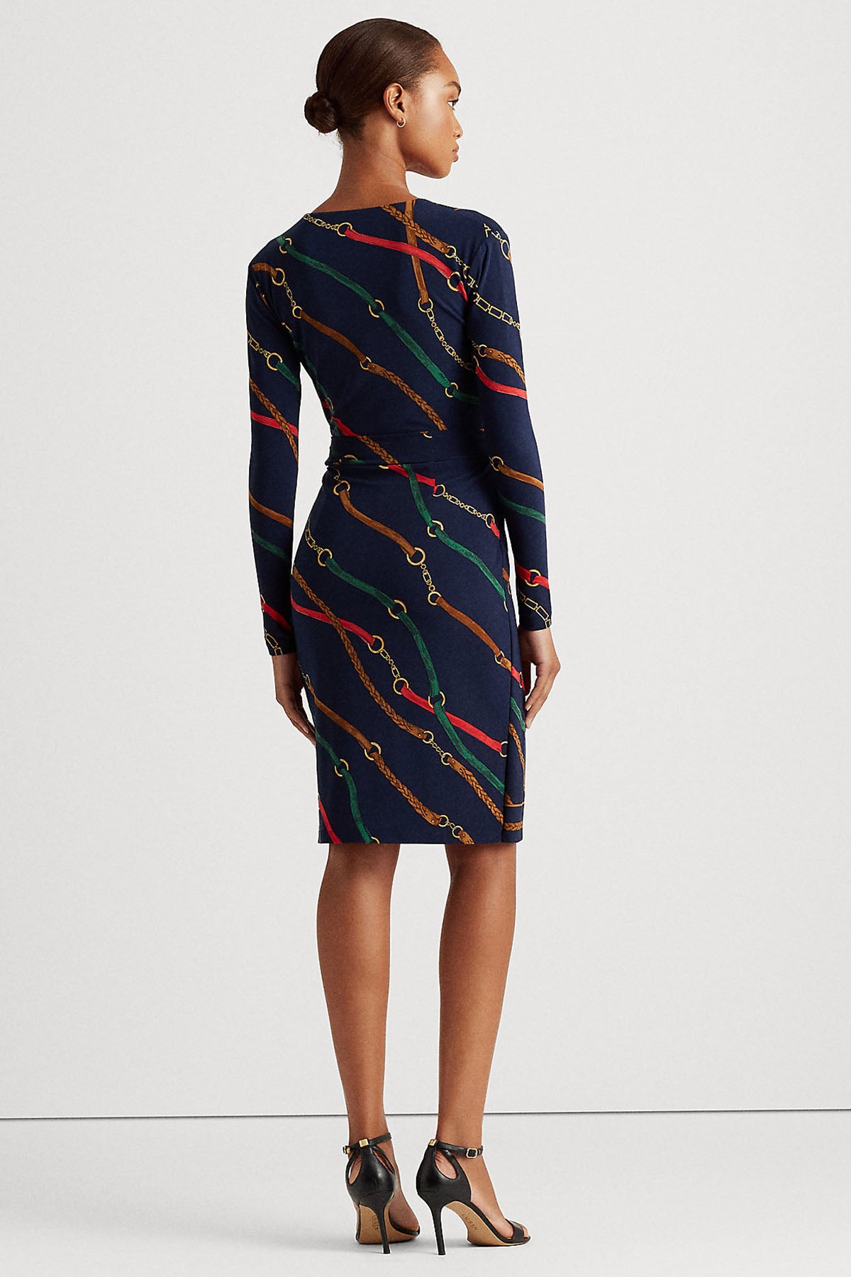 Polo Ralph Lauren V Yaka Kruvaze Elbise-Libas Trendy Fashion Store