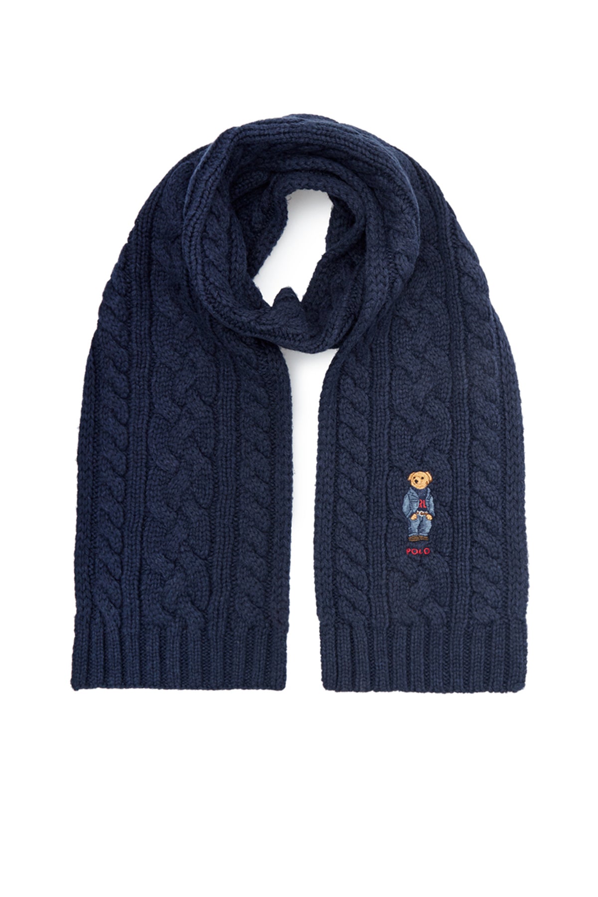 Polo Ralph Lauren Saç Örgü Polo Bear Atkı-Libas Trendy Fashion Store