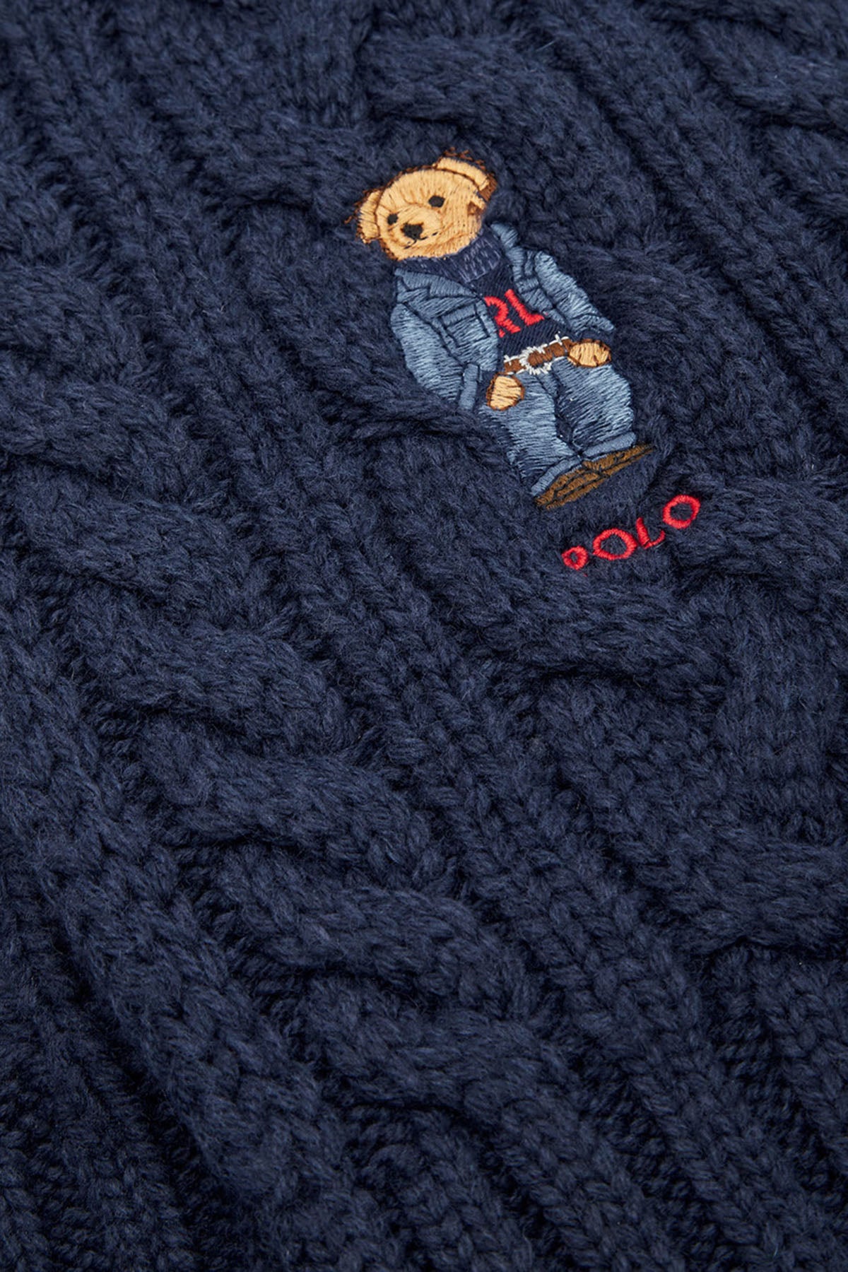 Polo Ralph Lauren Saç Örgü Polo Bear Atkı-Libas Trendy Fashion Store