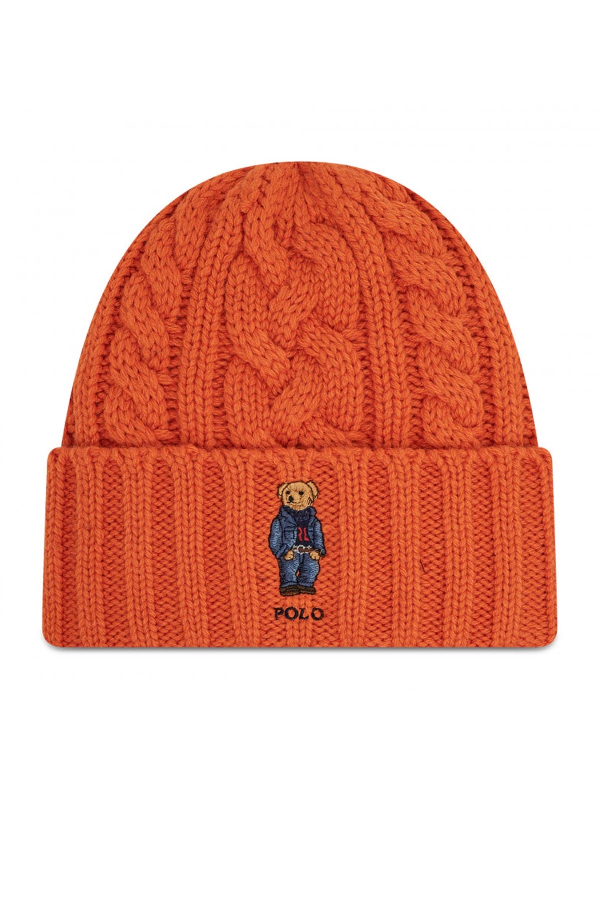 Polo Ralph Lauren Saç Örgü Polo Bear Bere-Libas Trendy Fashion Store