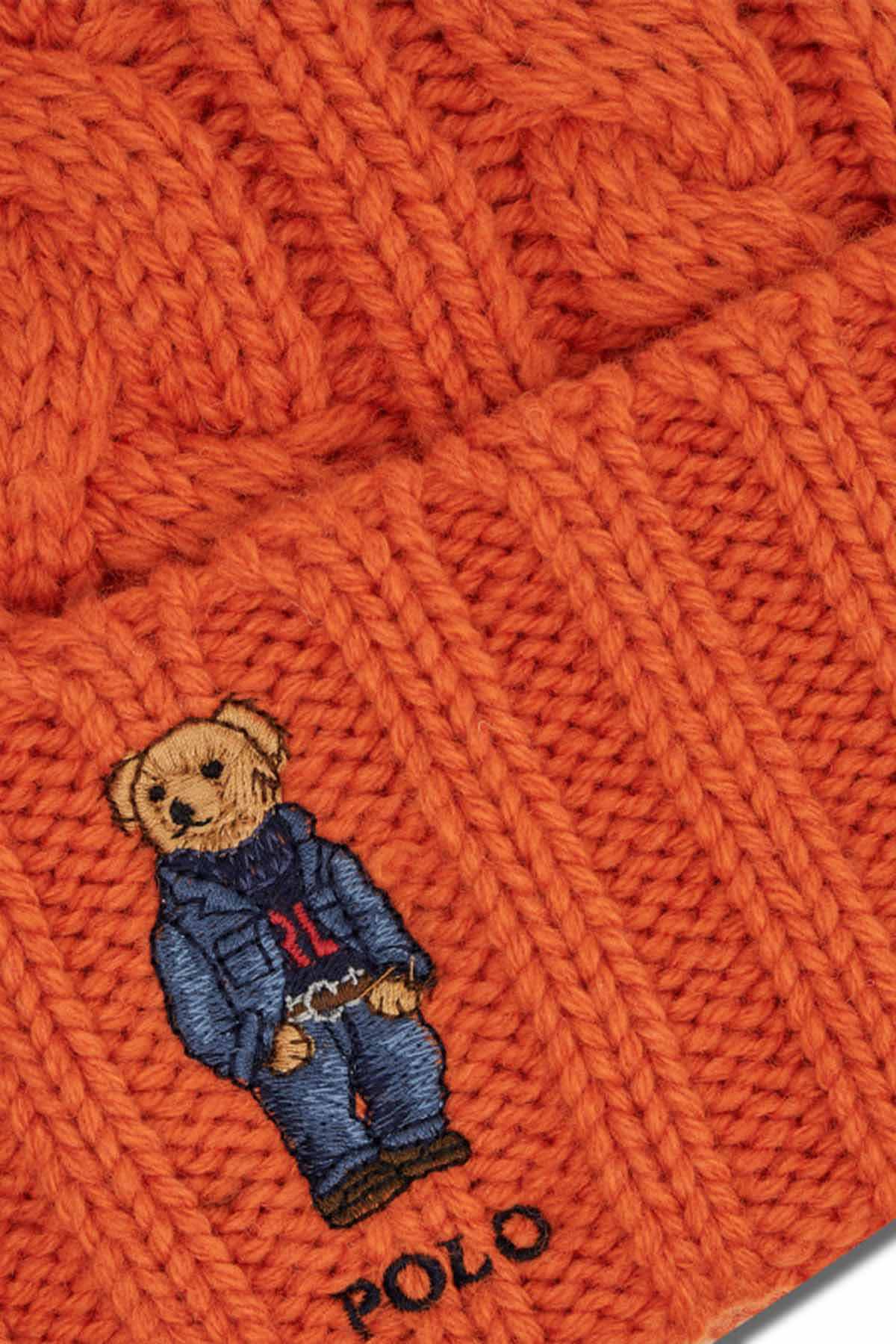 Polo Ralph Lauren Saç Örgü Polo Bear Bere-Libas Trendy Fashion Store