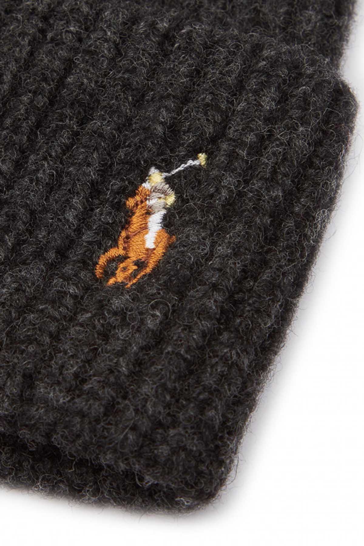 Polo Ralph Lauren Pony Logo Örgü Yün Bere-Libas Trendy Fashion Store