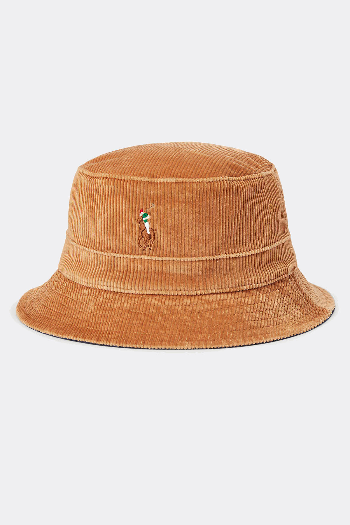 Polo Ralph Lauren Fitilli Kadife Bucket Şapka-Libas Trendy Fashion Store