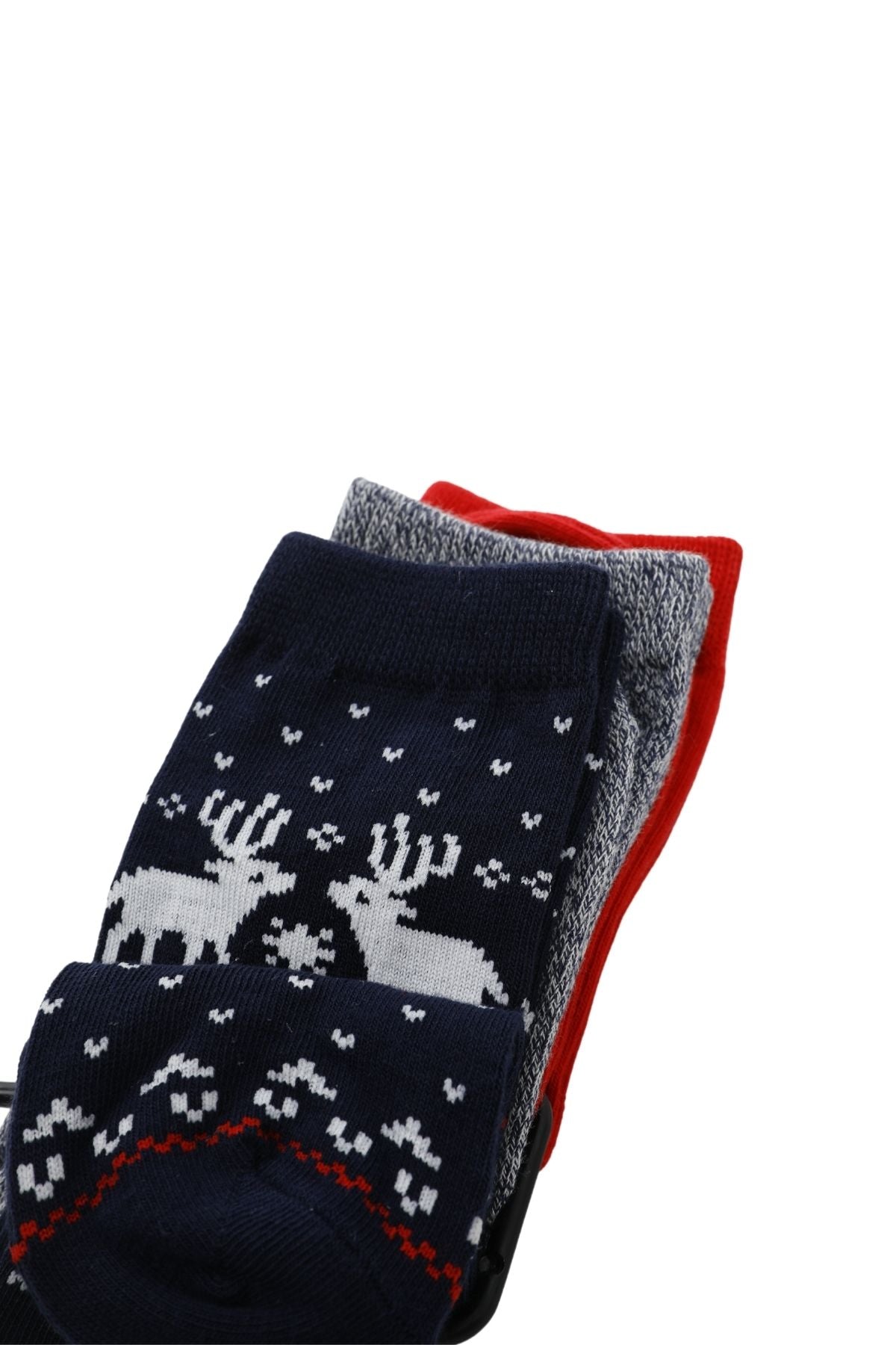 Polo Ralph Lauren Kids 4-7 Yaş Erkek Çocuk Polo Bear 3'lü Paket Çorap-Libas Trendy Fashion Store