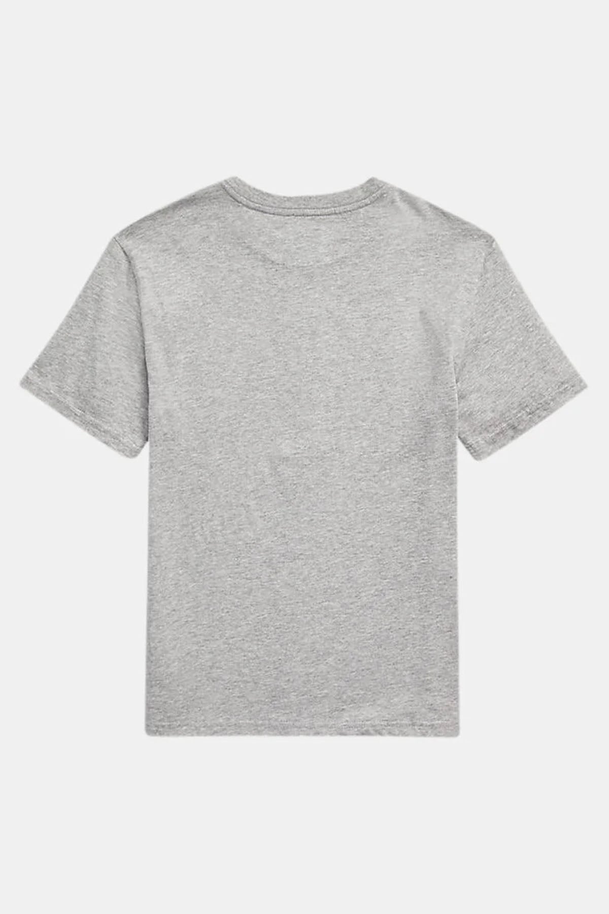 Polo Ralph Lauren Kids S-L Beden Erkek Çocuk Kayak Temalı Polo Bear T-shirt-Libas Trendy Fashion Store