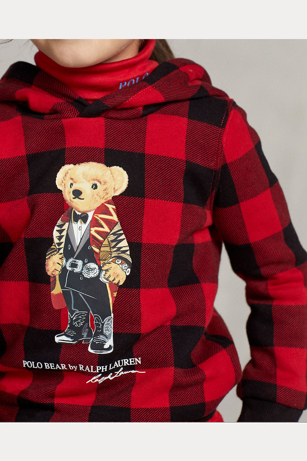 Polo Ralph Lauren Kids 2-4 Yaş Kız Çocuk Polo Bear Sweatshirt-Libas Trendy Fashion Store