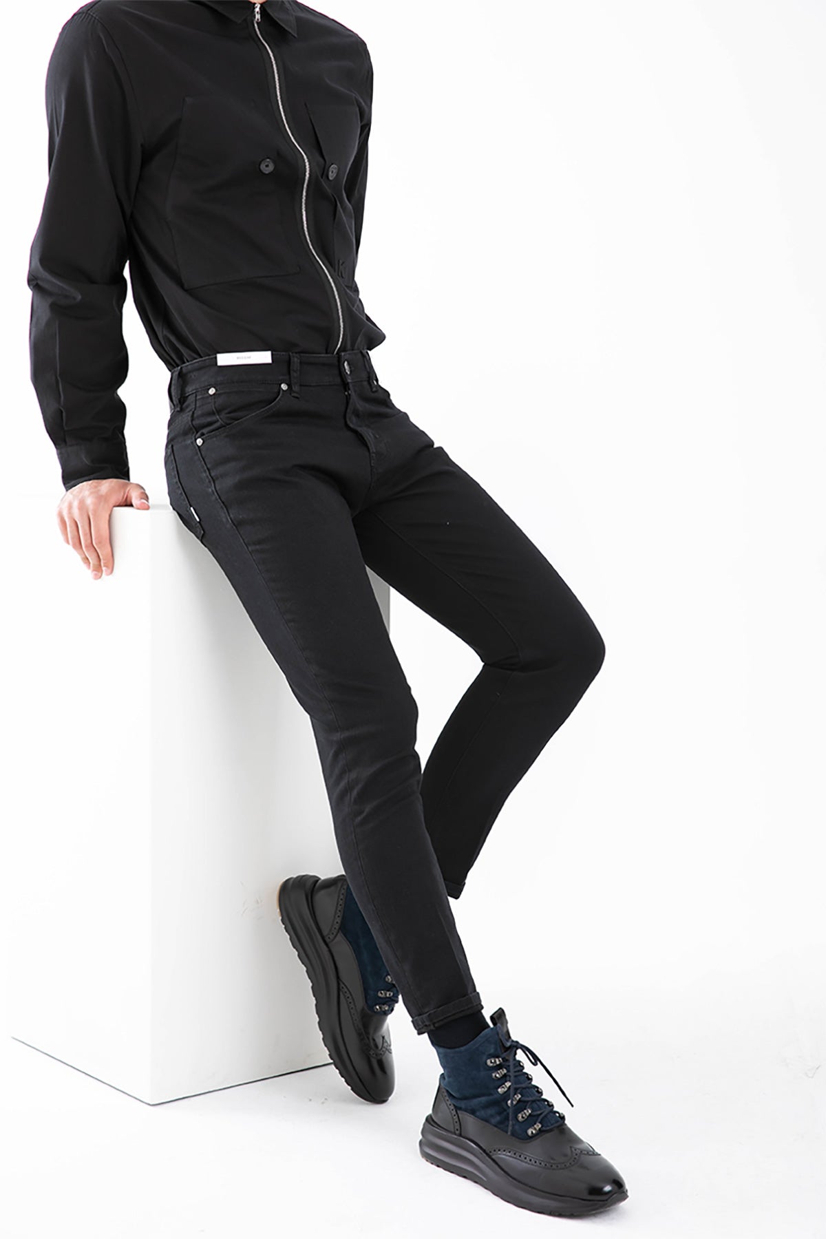 Pantaloni Torino Reggae Fit Streç Denim Jeans-Libas Trendy Fashion Store