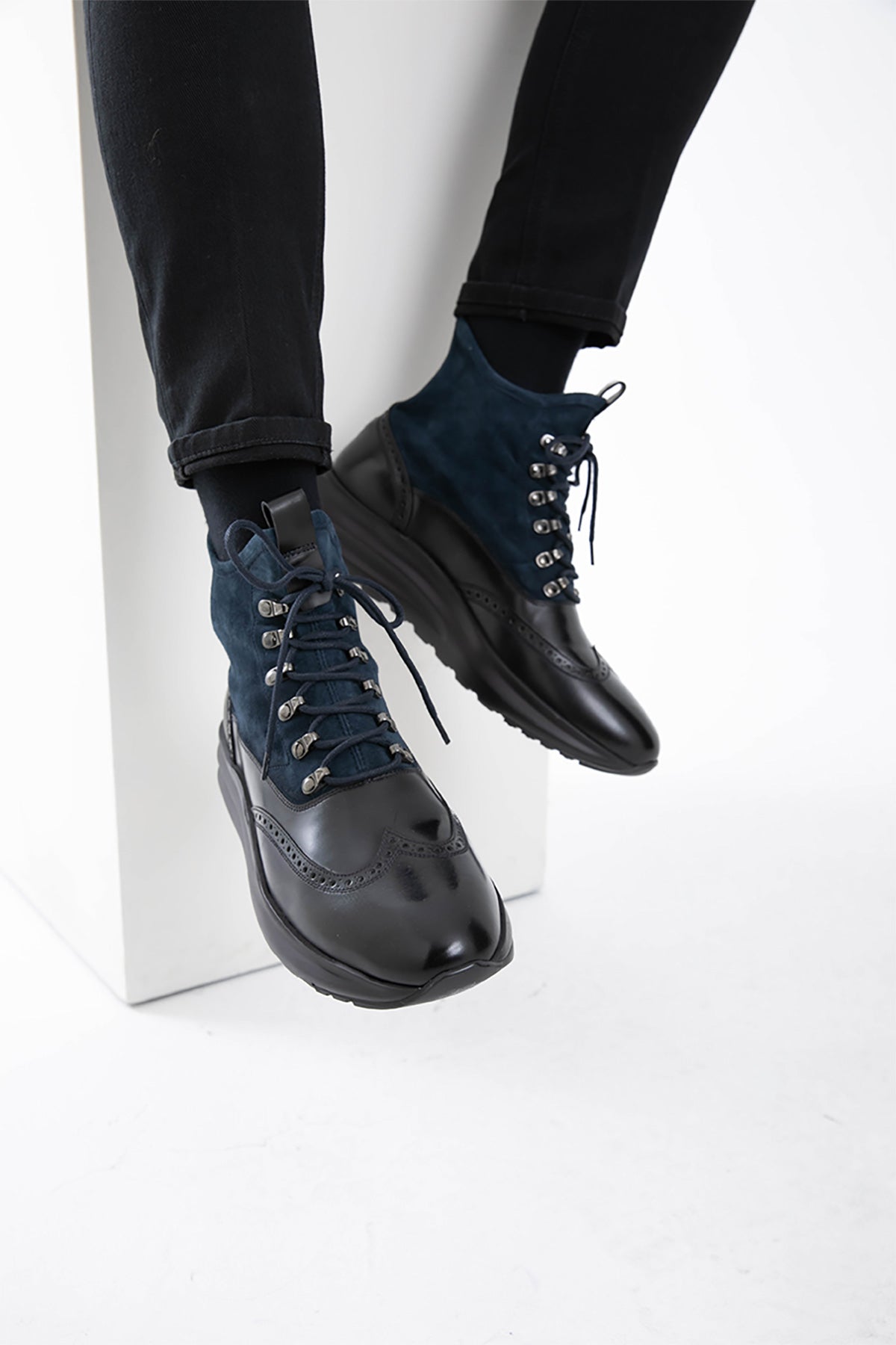 Fratelli Rossetti Deri Süet Casual Bot-Libas Trendy Fashion Store