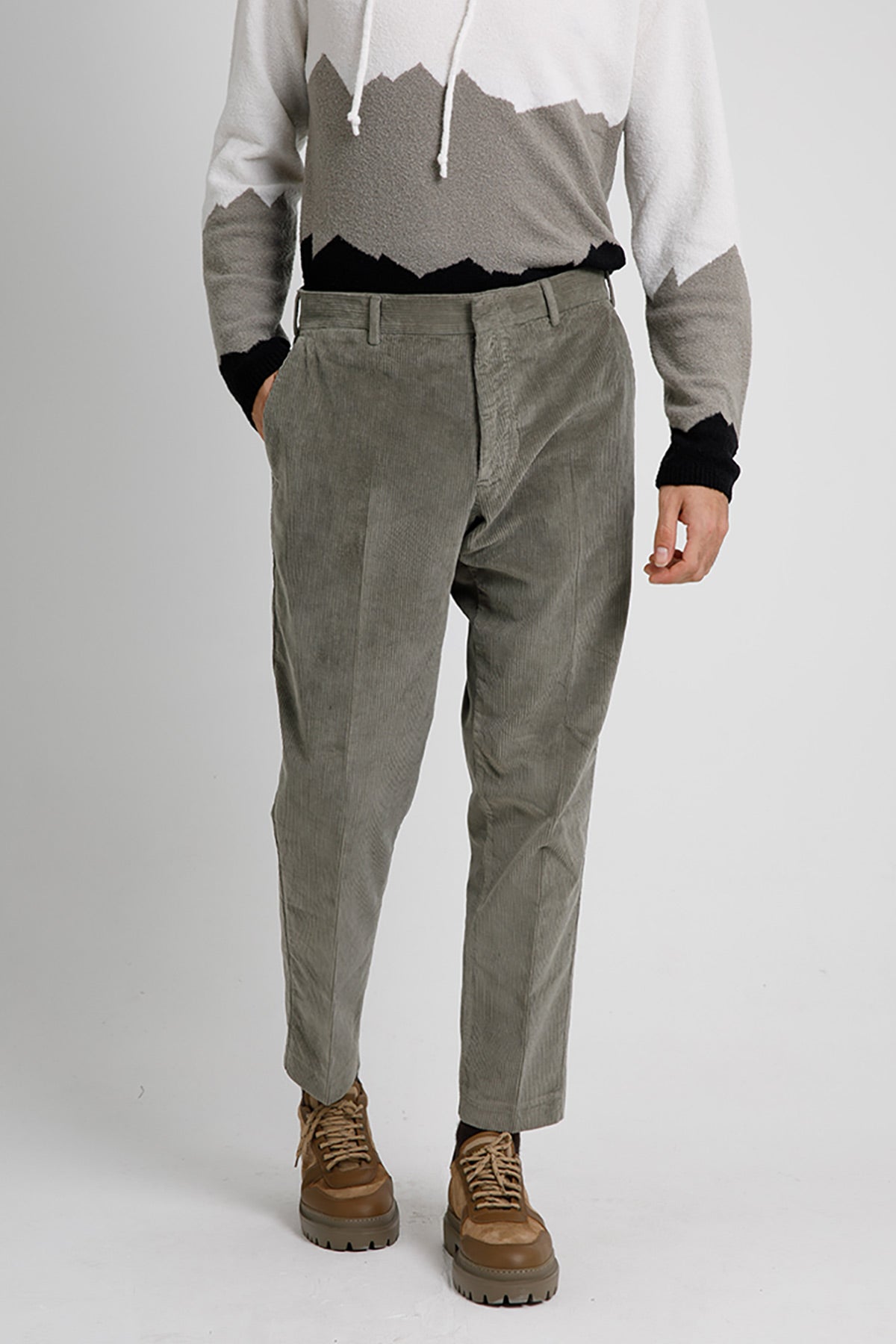 Pantaloni Torino Rebel Fit Streç Fitilli Kadife Pantolon-Libas Trendy Fashion Store