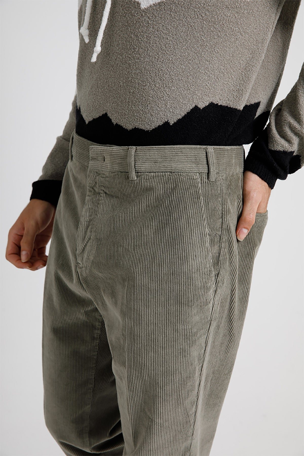 Pantaloni Torino Rebel Fit Streç Fitilli Kadife Pantolon-Libas Trendy Fashion Store