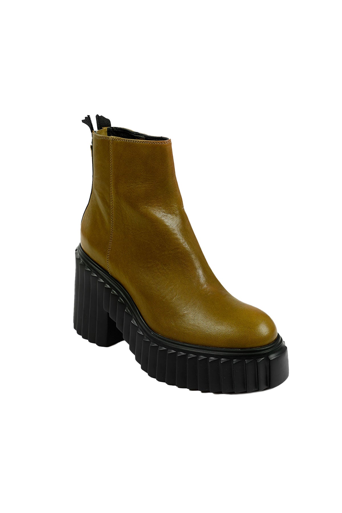 Agl Tiggy Fermuarlı Deri Bot-Libas Trendy Fashion Store