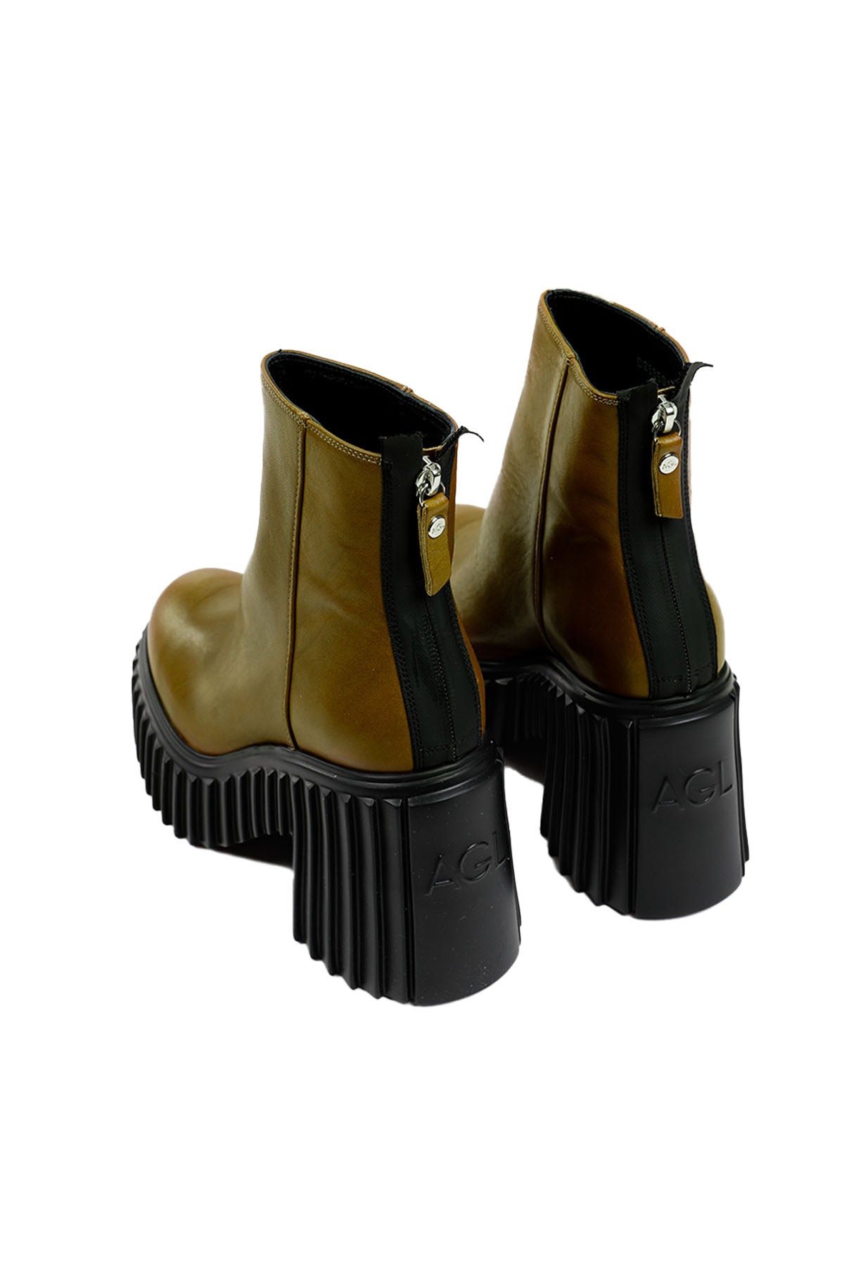 Agl Tiggy Fermuarlı Deri Bot-Libas Trendy Fashion Store