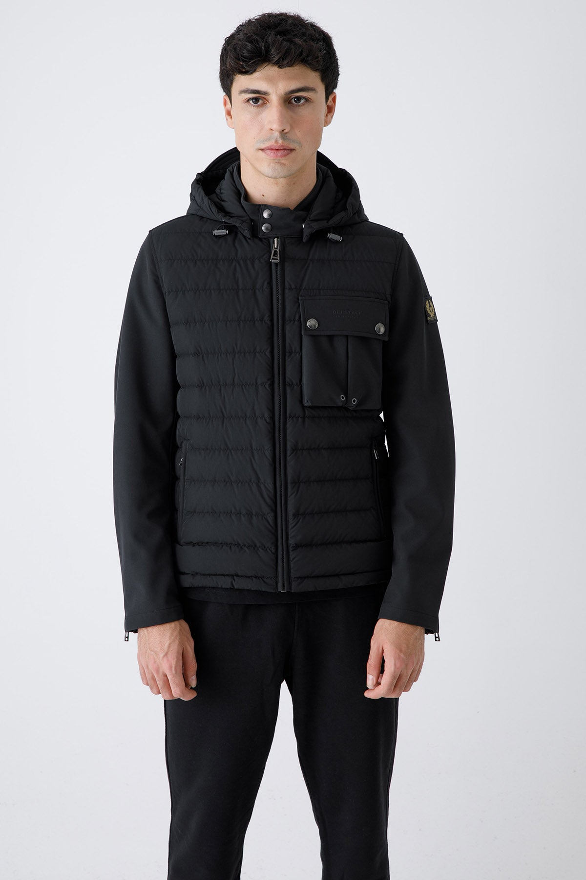 Belstaff Wing Dolgulu Kapüşonlu Hibrid Ceket-Libas Trendy Fashion Store