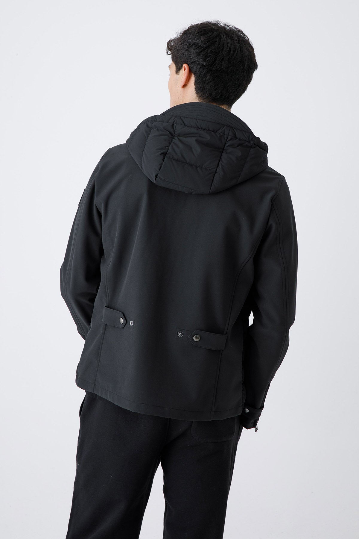 Belstaff Wing Dolgulu Kapüşonlu Hibrid Ceket-Libas Trendy Fashion Store