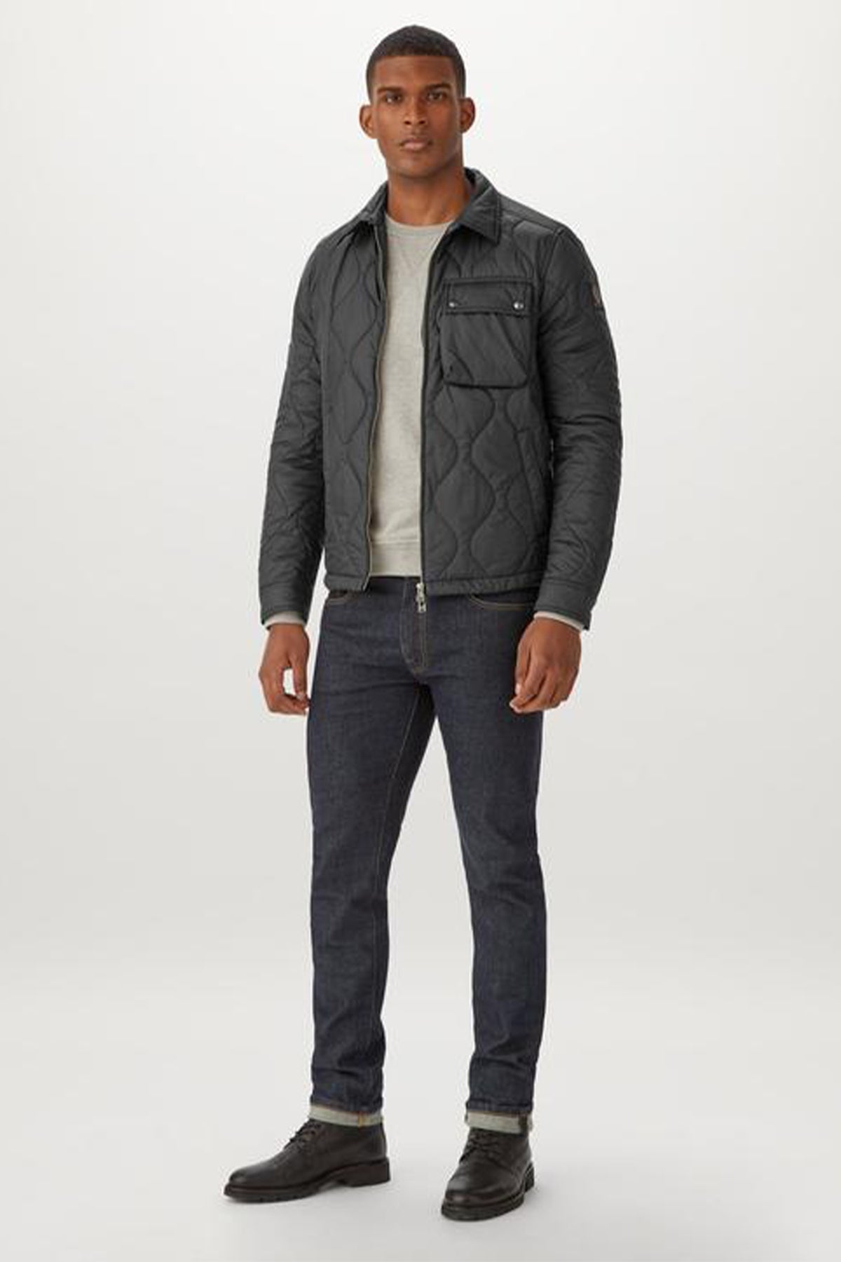 Belstaff Wayfare Quilt Dolgulu Kapitone İnce Mont-Libas Trendy Fashion Store