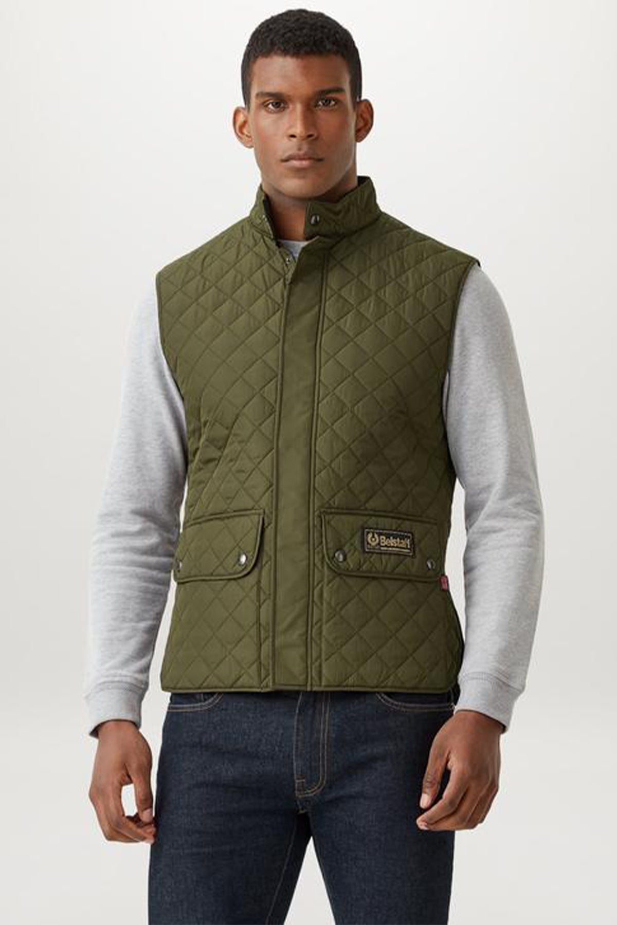 Belstaff Waistcoat Kapitone Yelek-Libas Trendy Fashion Store