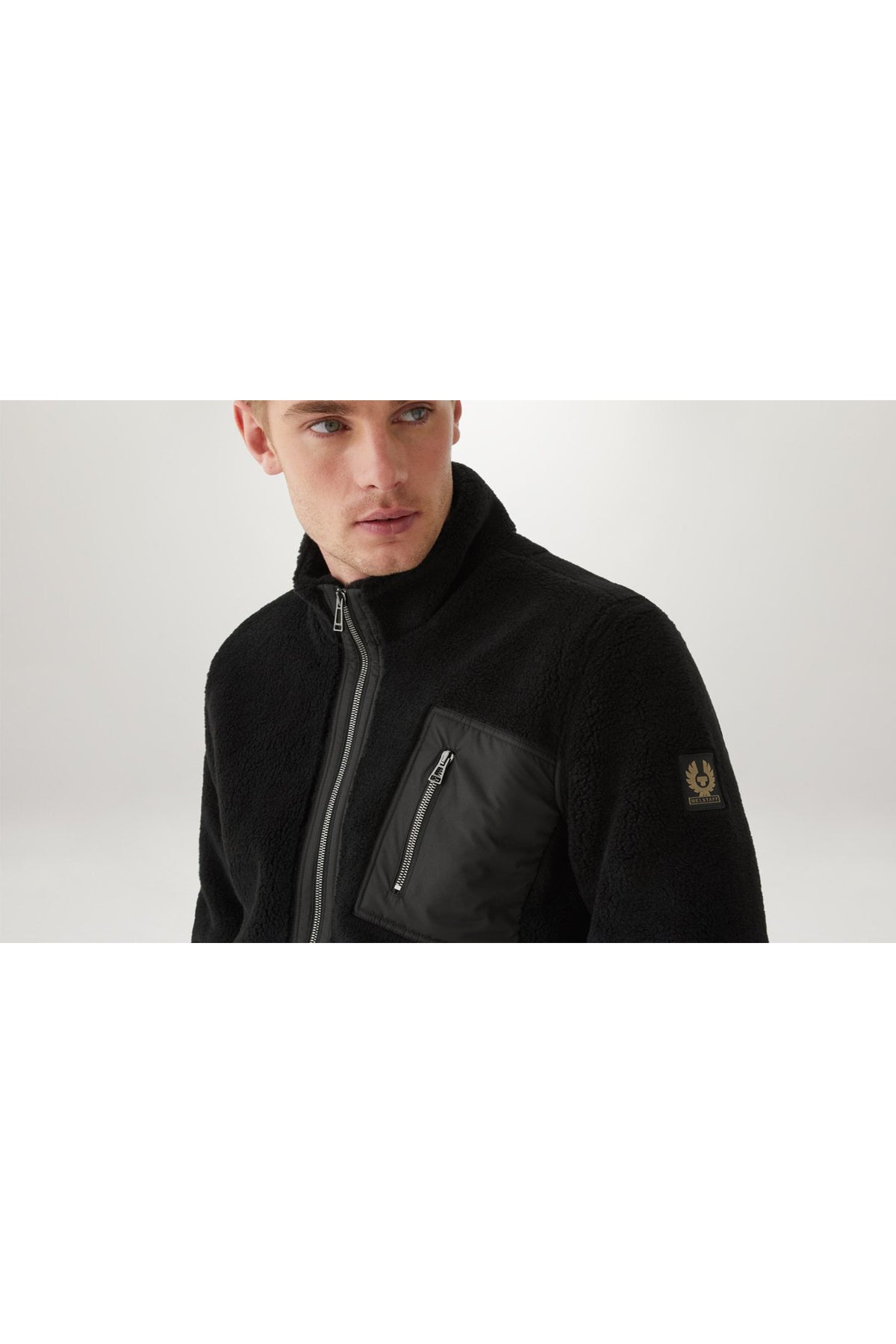 Belstaff Herne Fermuarlı Polar Sweatshirt Ceket-Libas Trendy Fashion Store