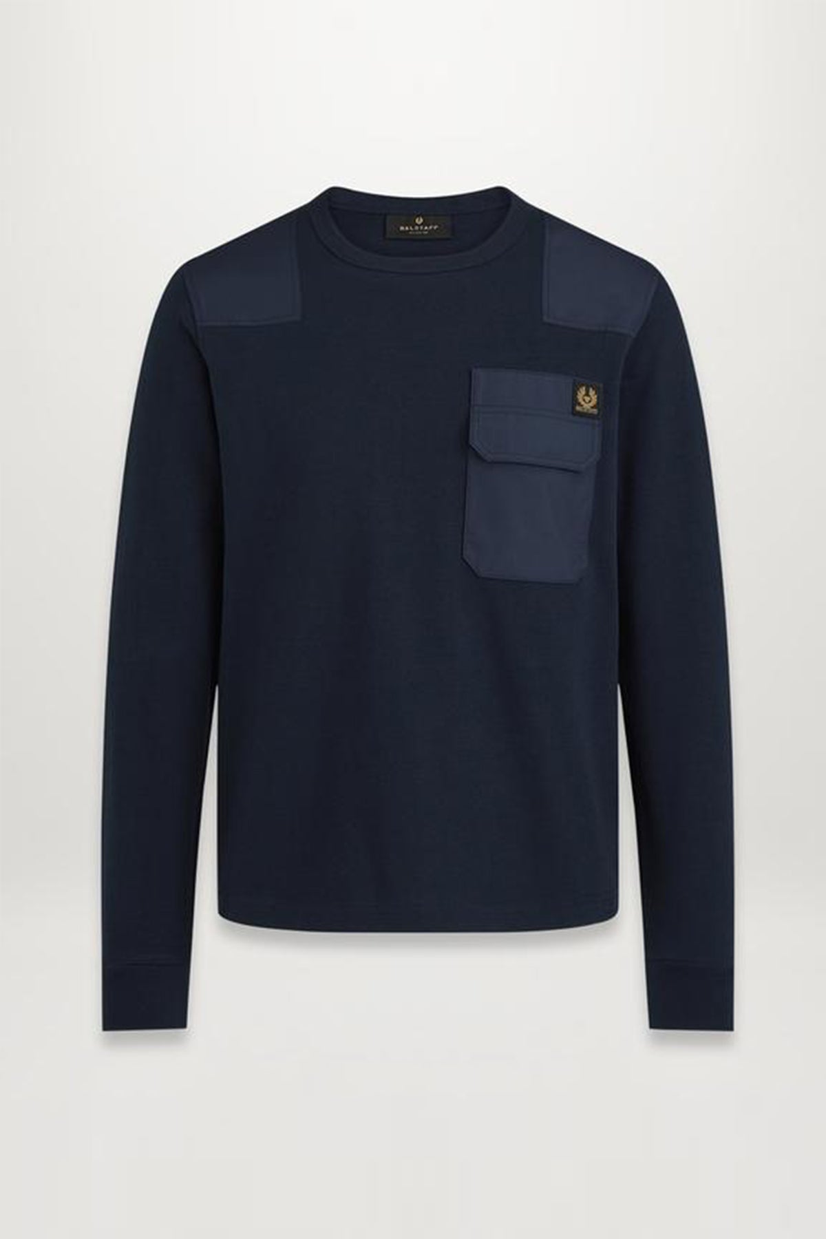 Belstaff Troop Uzun Kollu Cep Detaylı T-shirt-Libas Trendy Fashion Store