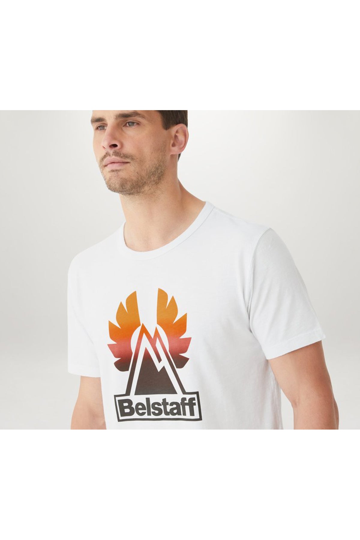 Belstaff Mountain Logolu Vintage T-shirt-Libas Trendy Fashion Store
