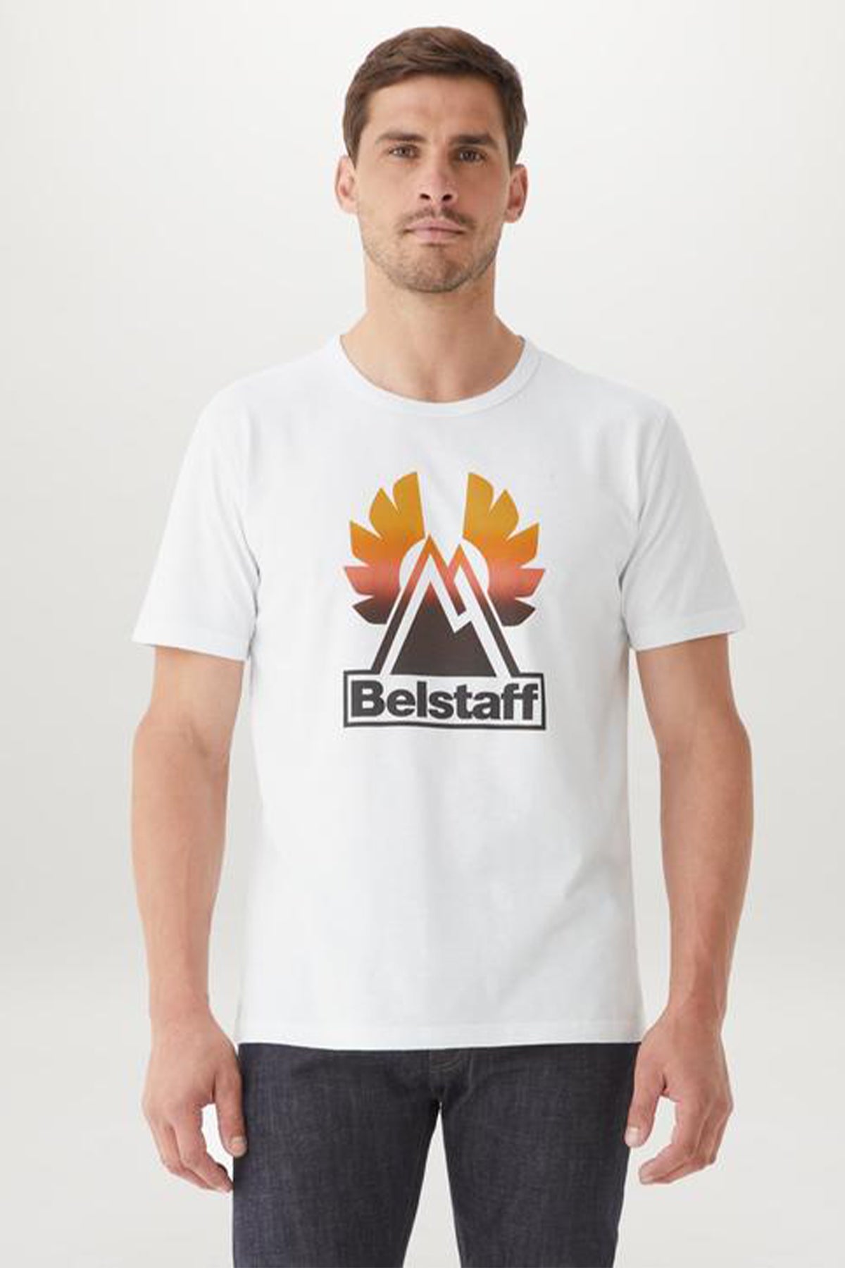 Belstaff Mountain Logolu Vintage T-shirt-Libas Trendy Fashion Store