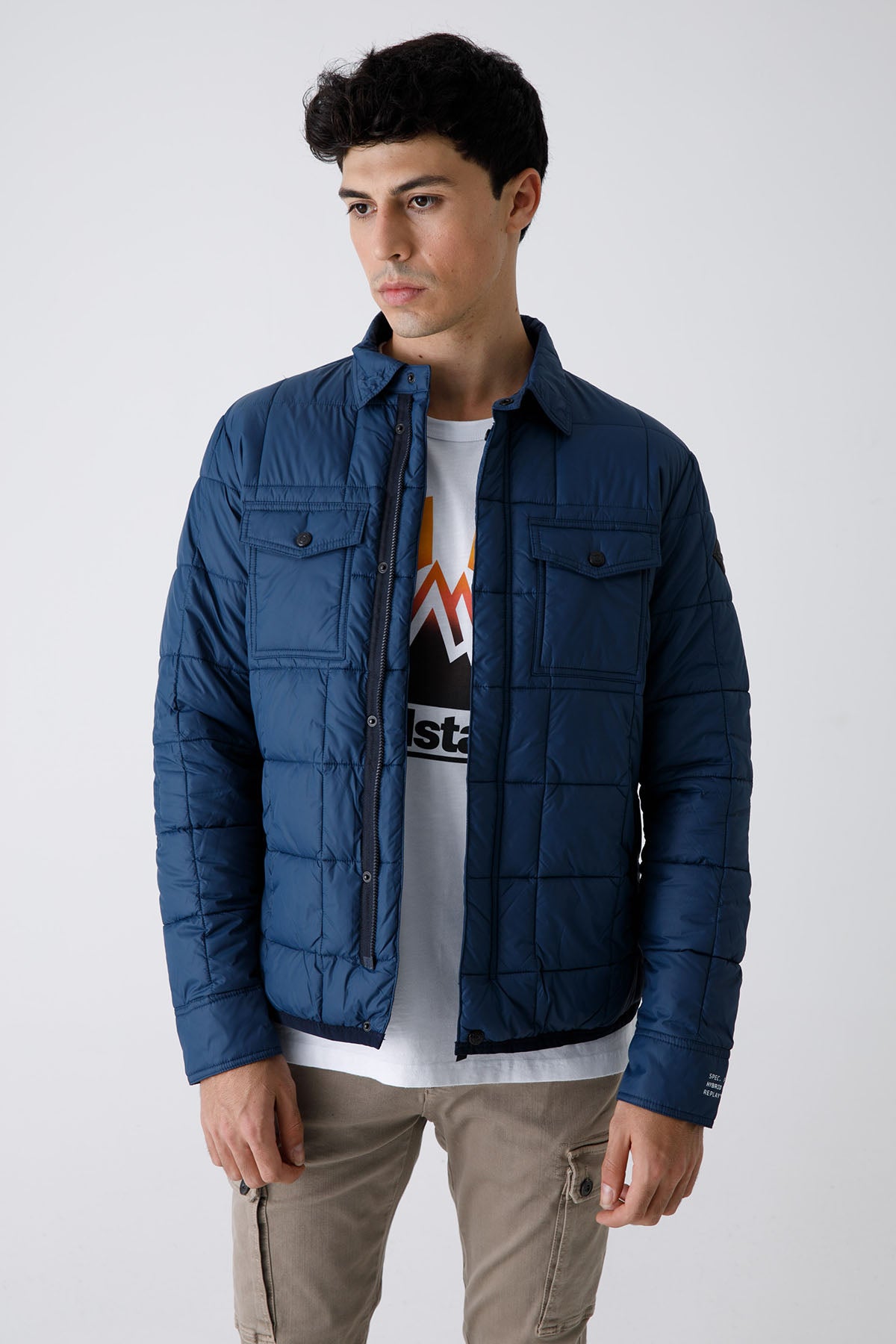 Replay Cep Detaylı İnce Puffer Ceket-Libas Trendy Fashion Store