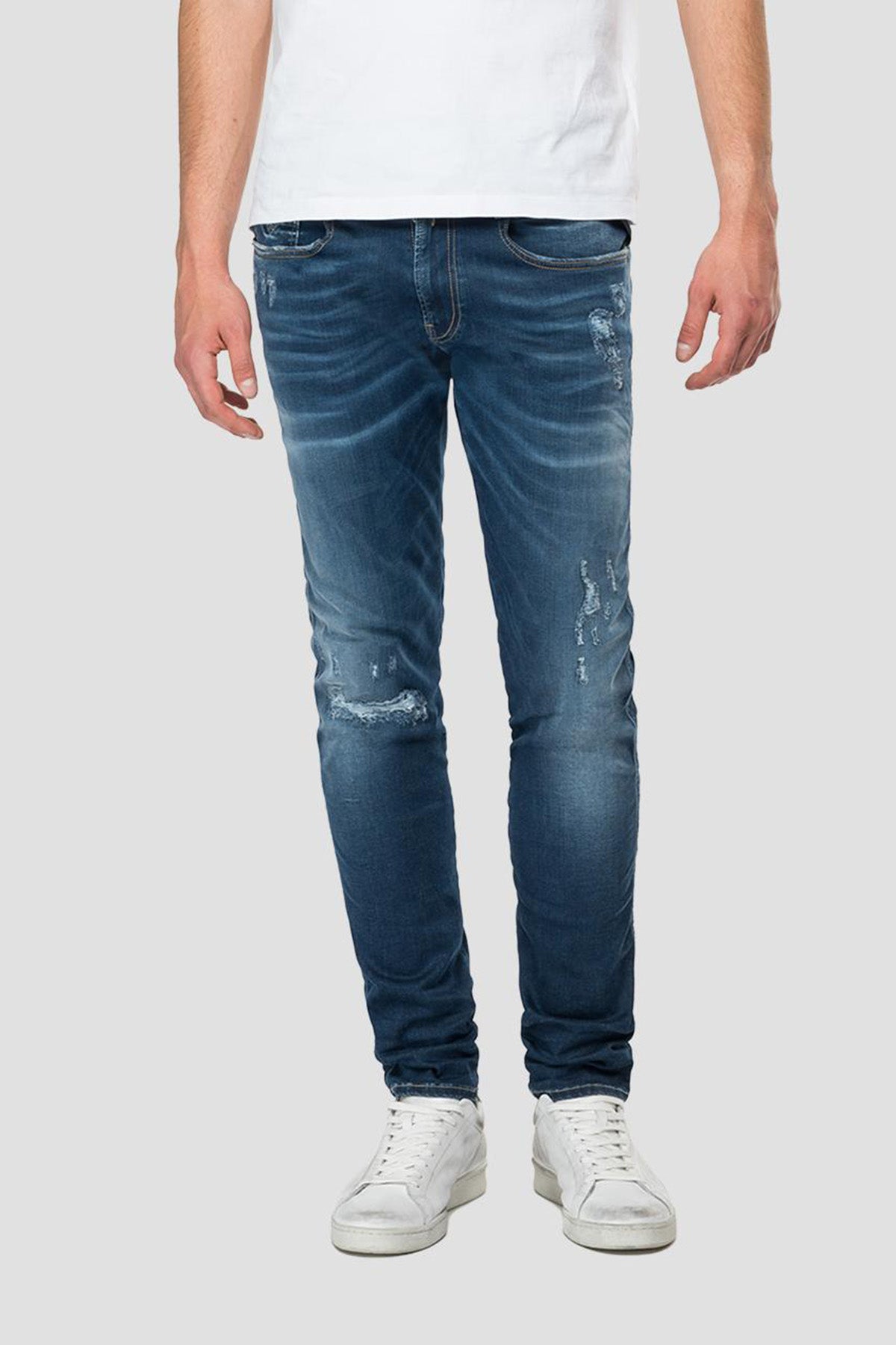 Replay Hyperflex X-Lite Re-Used Anbass Slim Fit Jeans-Libas Trendy Fashion Store