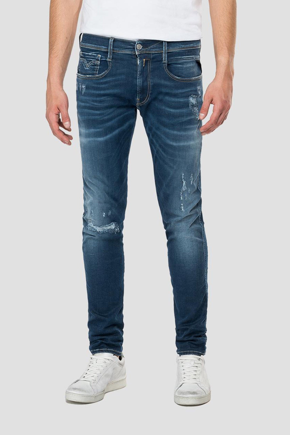 Replay Hyperflex X-Lite Re-Used Anbass Slim Fit Jeans-Libas Trendy Fashion Store