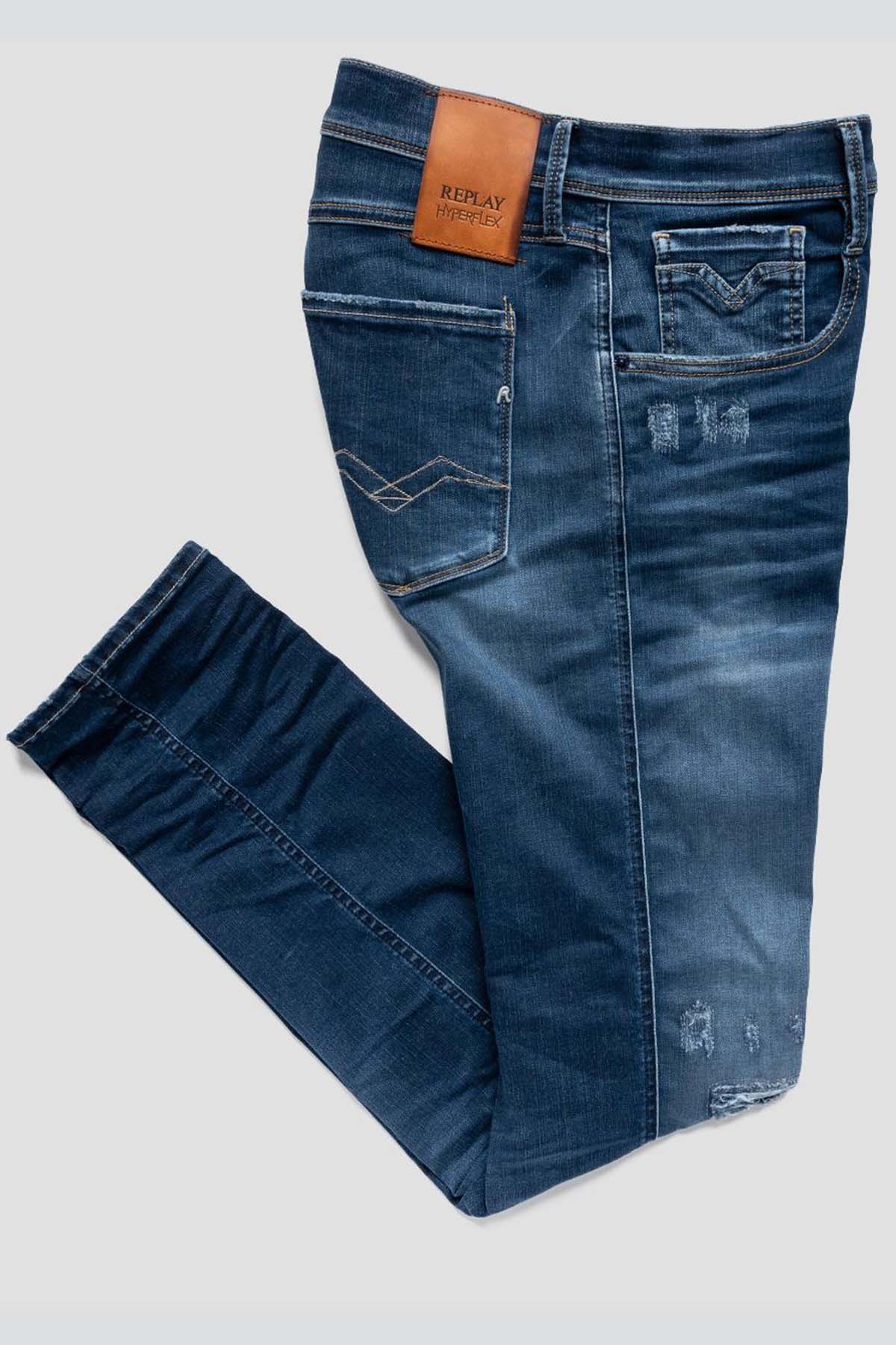 Replay Hyperflex X-Lite Re-Used Anbass Slim Fit Jeans-Libas Trendy Fashion Store