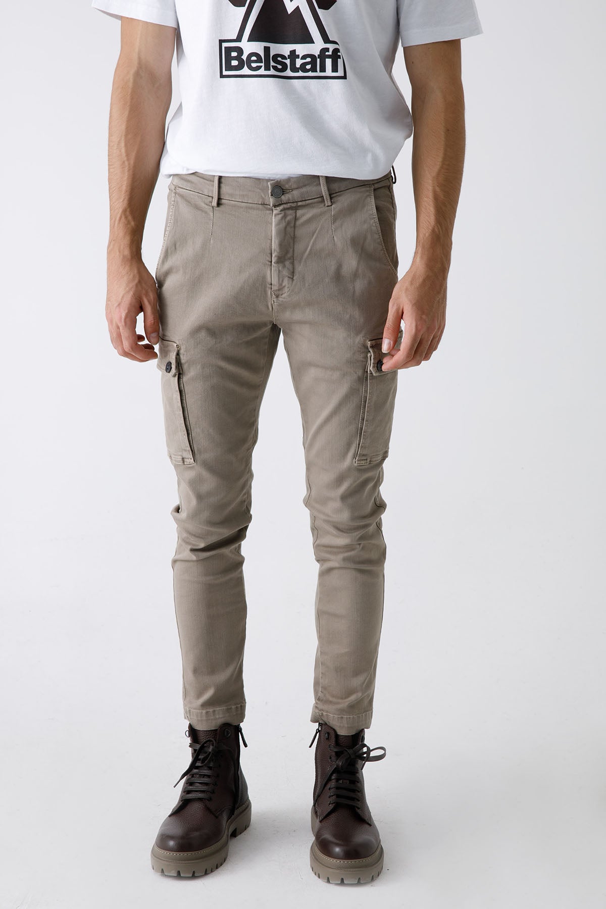 Replay Jaan Hyperflex X-Lite Slim Fit Kargo Pantolon-Libas Trendy Fashion Store