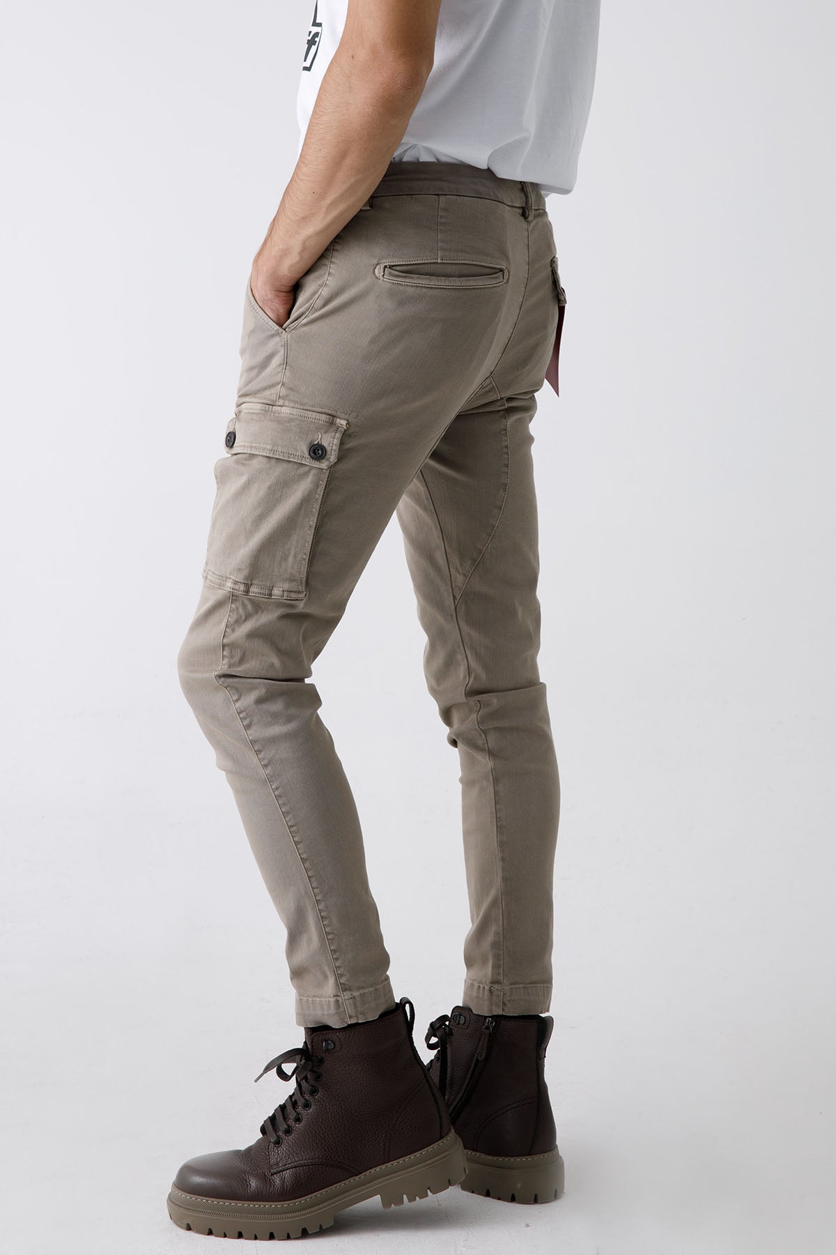 Replay Jaan Hyperflex X-Lite Slim Fit Kargo Pantolon-Libas Trendy Fashion Store